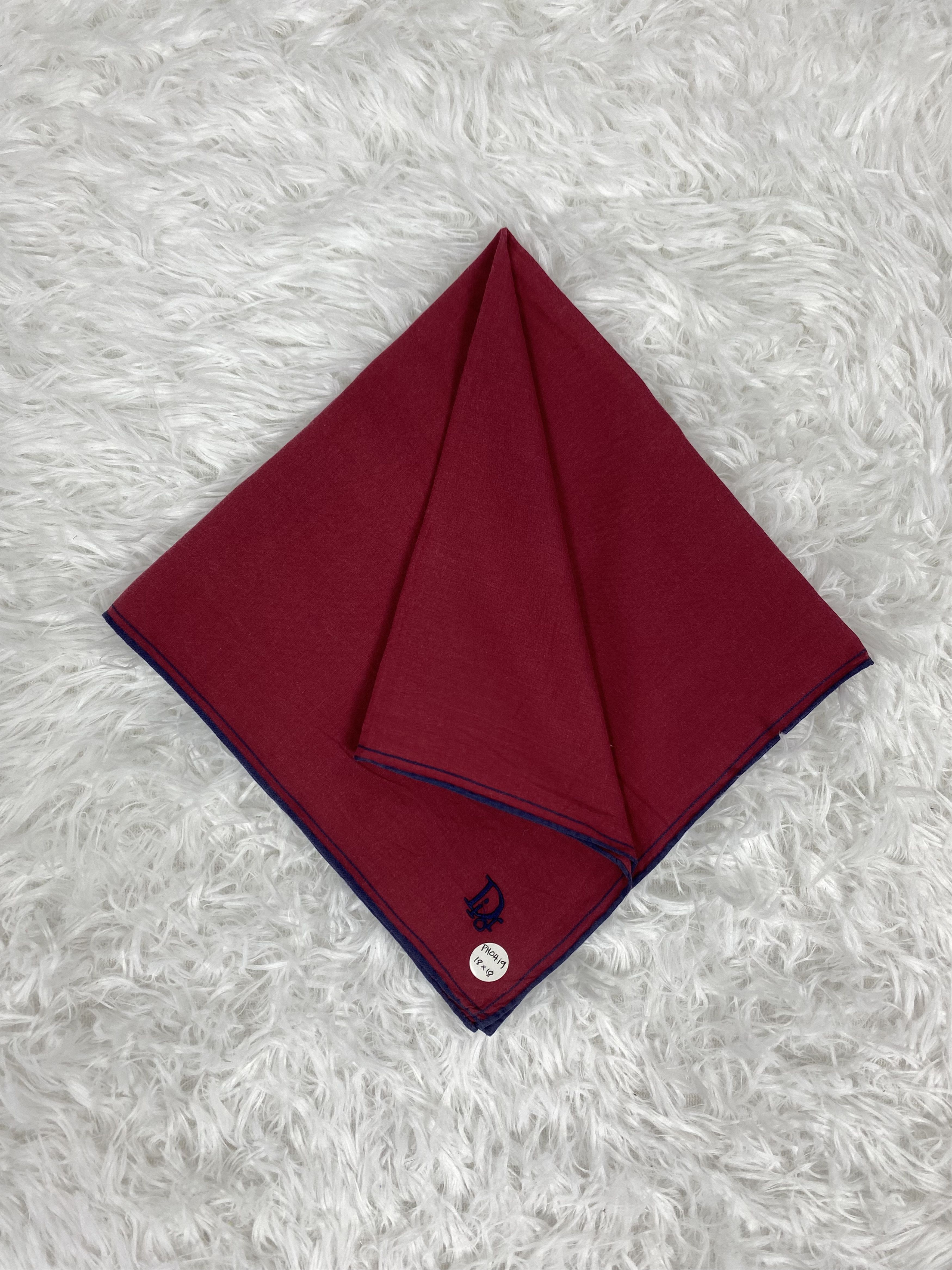 Vintage Vintage Dior Handkerchief Neckerchief PH0419 Size ONE SIZE - 1 Thumbnail