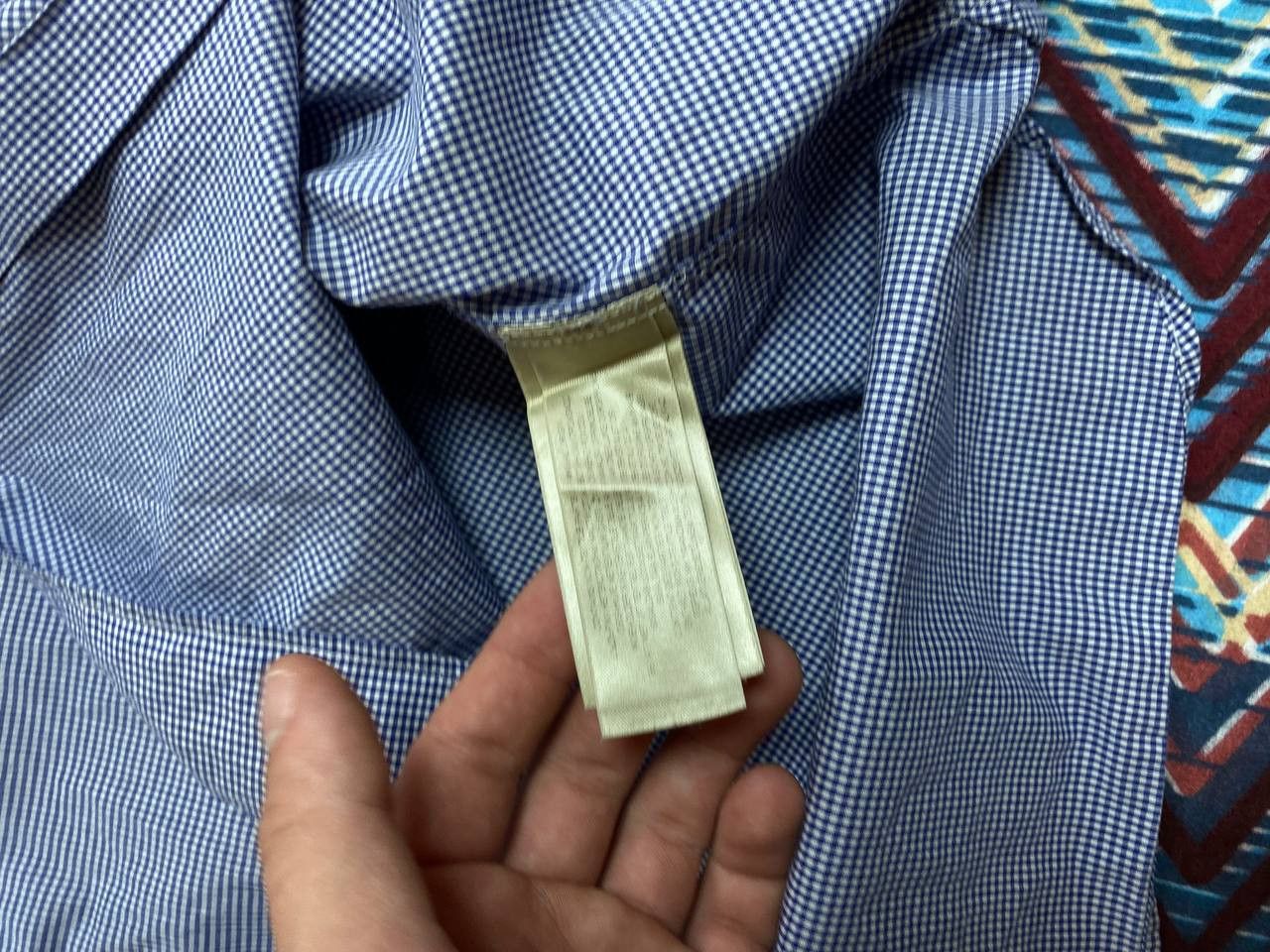 Burberry × Vintage Vintage Burberry London Striped Shirt Size US L / EU 52-54 / 3 - 3 Thumbnail