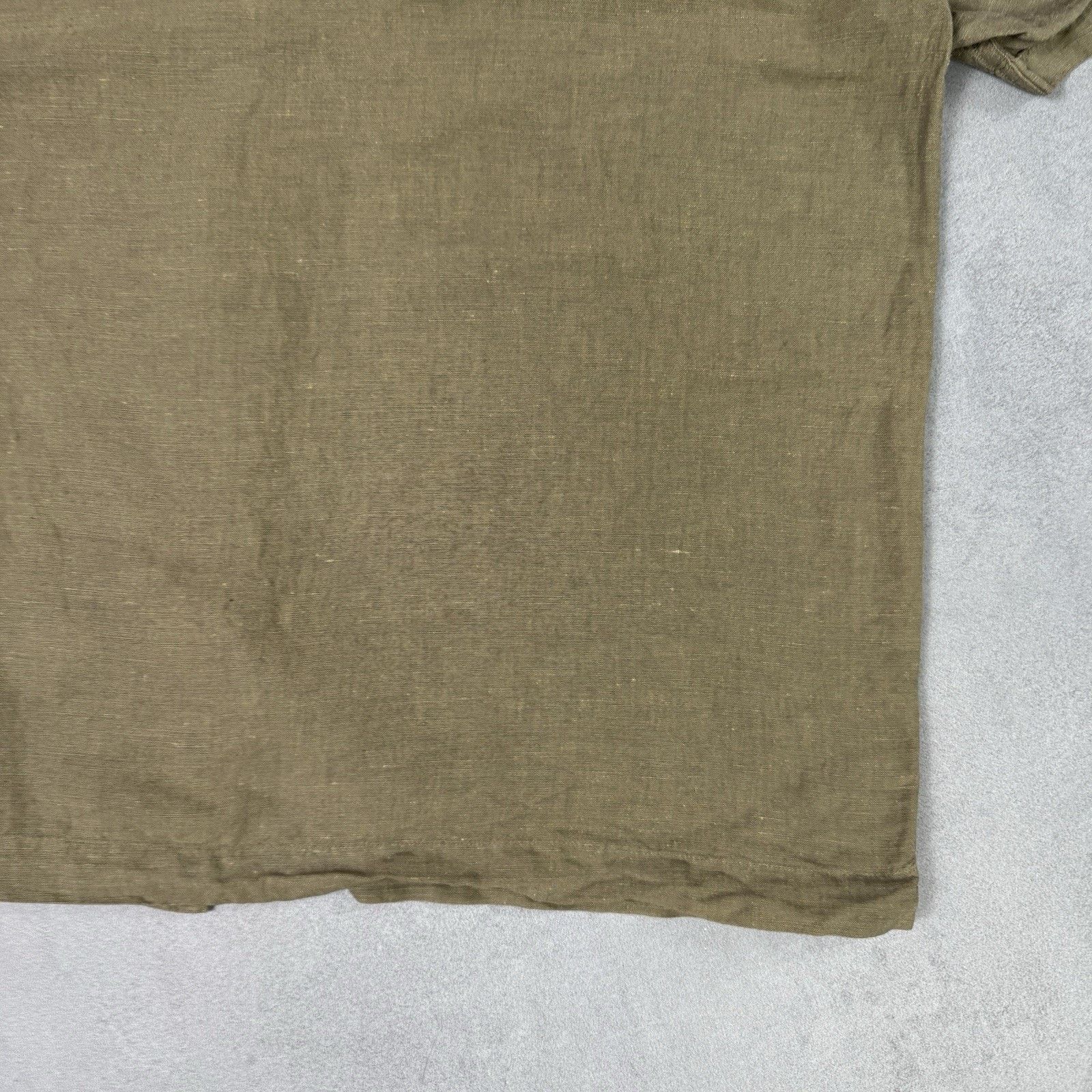 DKNY DKNY Donna Karan Men Linen/Cotton Men Shirt Button Up Size US XL / EU 56 / 4 - 19 Thumbnail