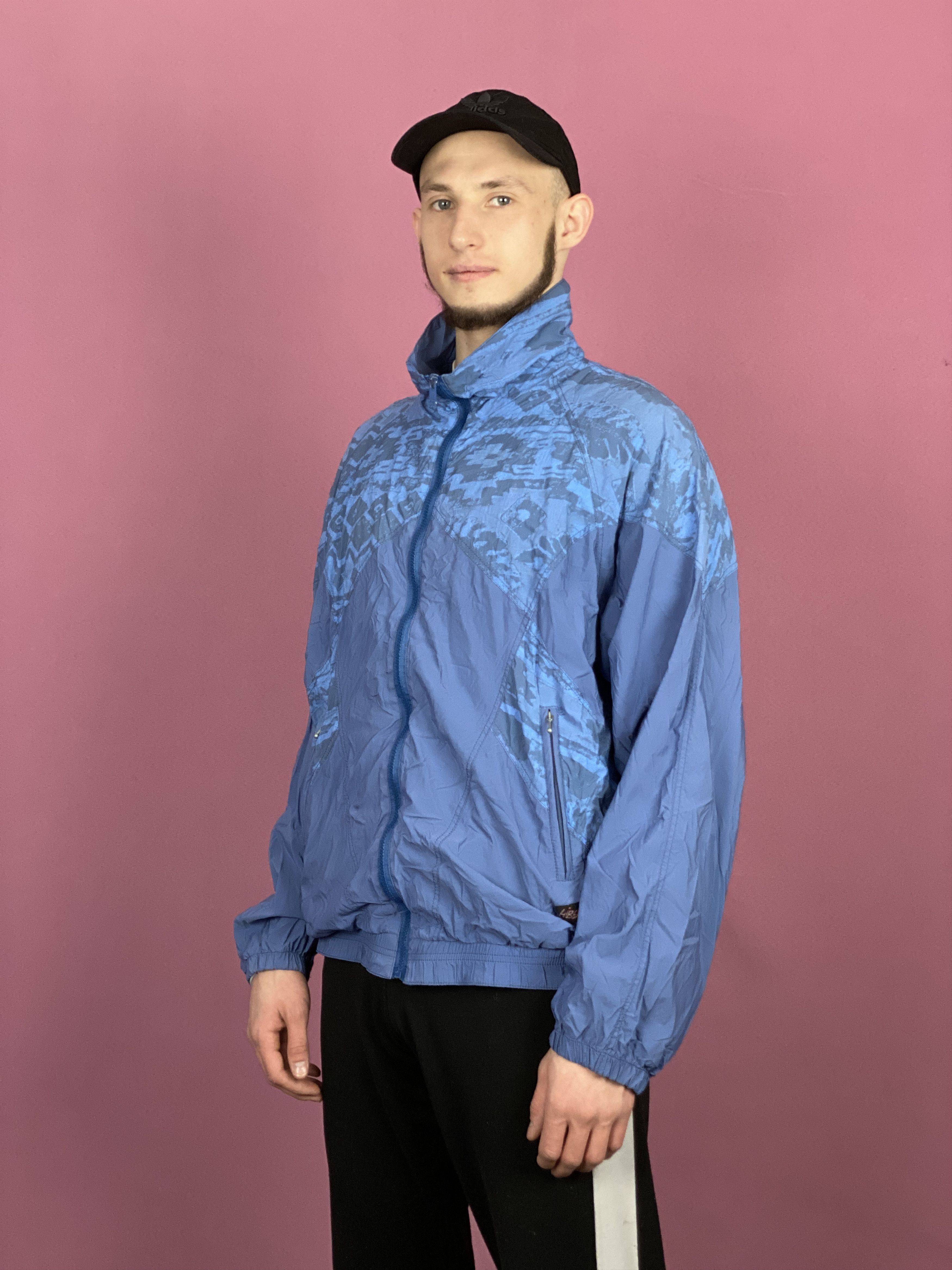 Vintage 90s Vintage Men's Windbreaker Jacket - L Size US L / EU 52-54 / 3 - 2 Thumbnail
