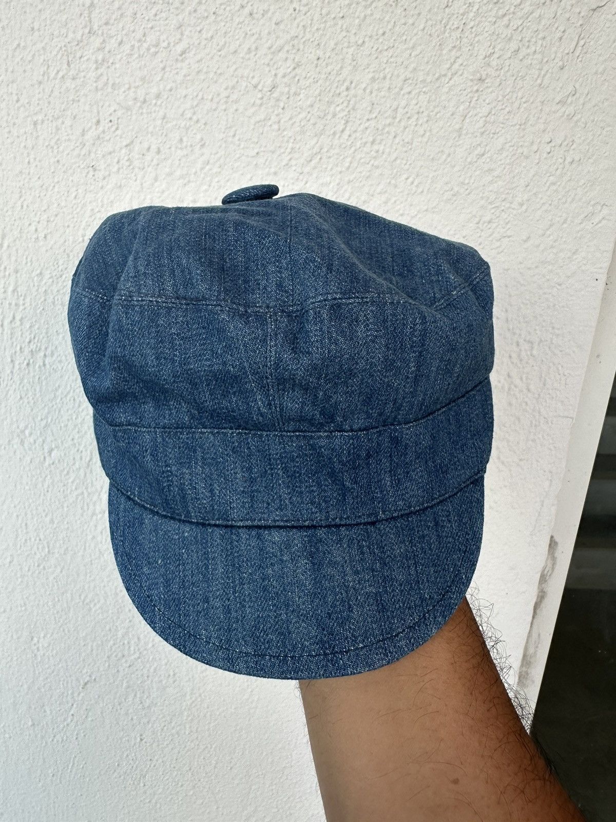 Christian Dior Monsieur Christian Dior Denim Hat Size ONE SIZE - 2 Thumbnail