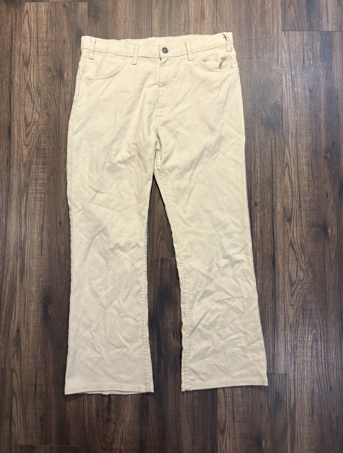 Levi's 🔥Vintage 70s Levis STA-PREST Flare Bell Bottom pants🔥 Size US 36 / EU 52 - 1 Thumbnail