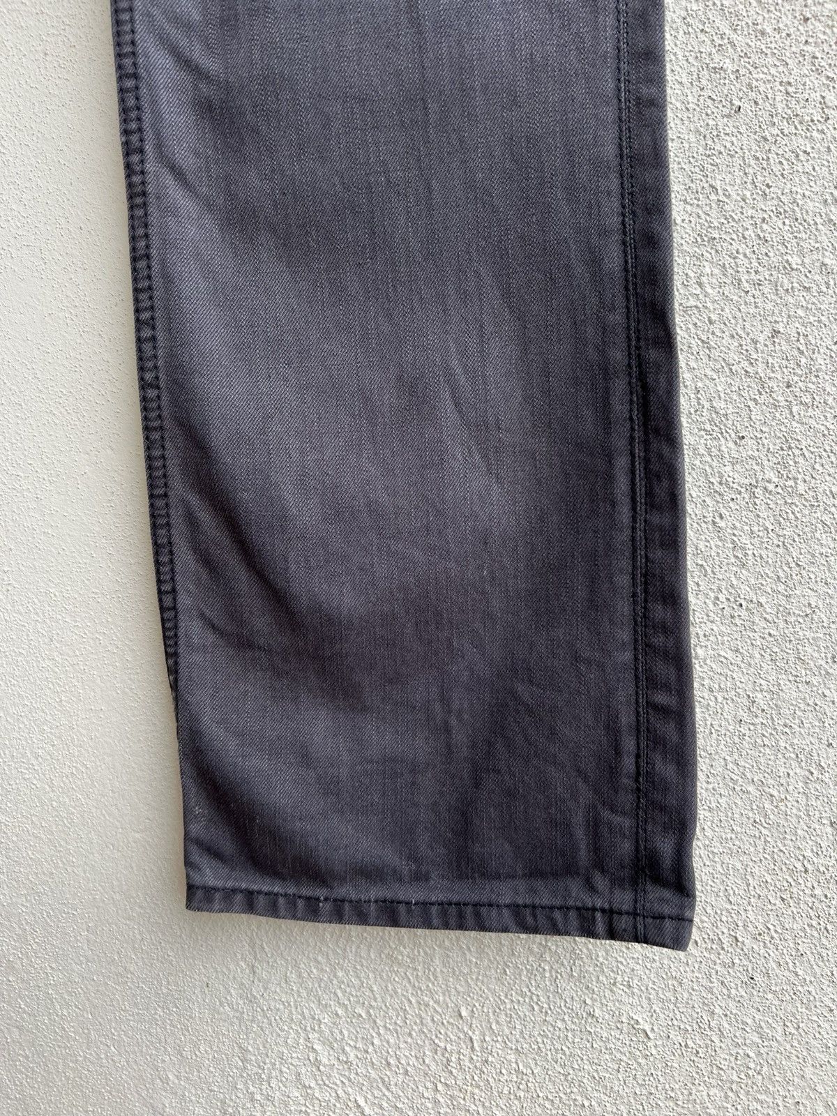 Nicole Club Vintage Nicole Club FM Distress Waxed Bootcut Pant Size US 31 - 13 Thumbnail