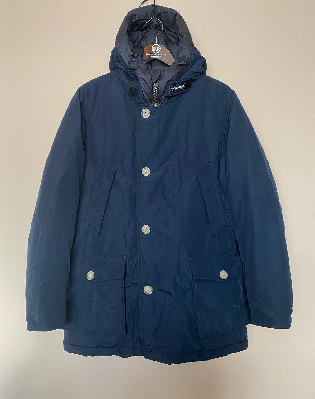 Woolrich Woolen Mills RRP 900$ WOOLRICH Arctic Parka No Fur Blue Size US M / EU 48-50 / 2 - 1 Thumbnail