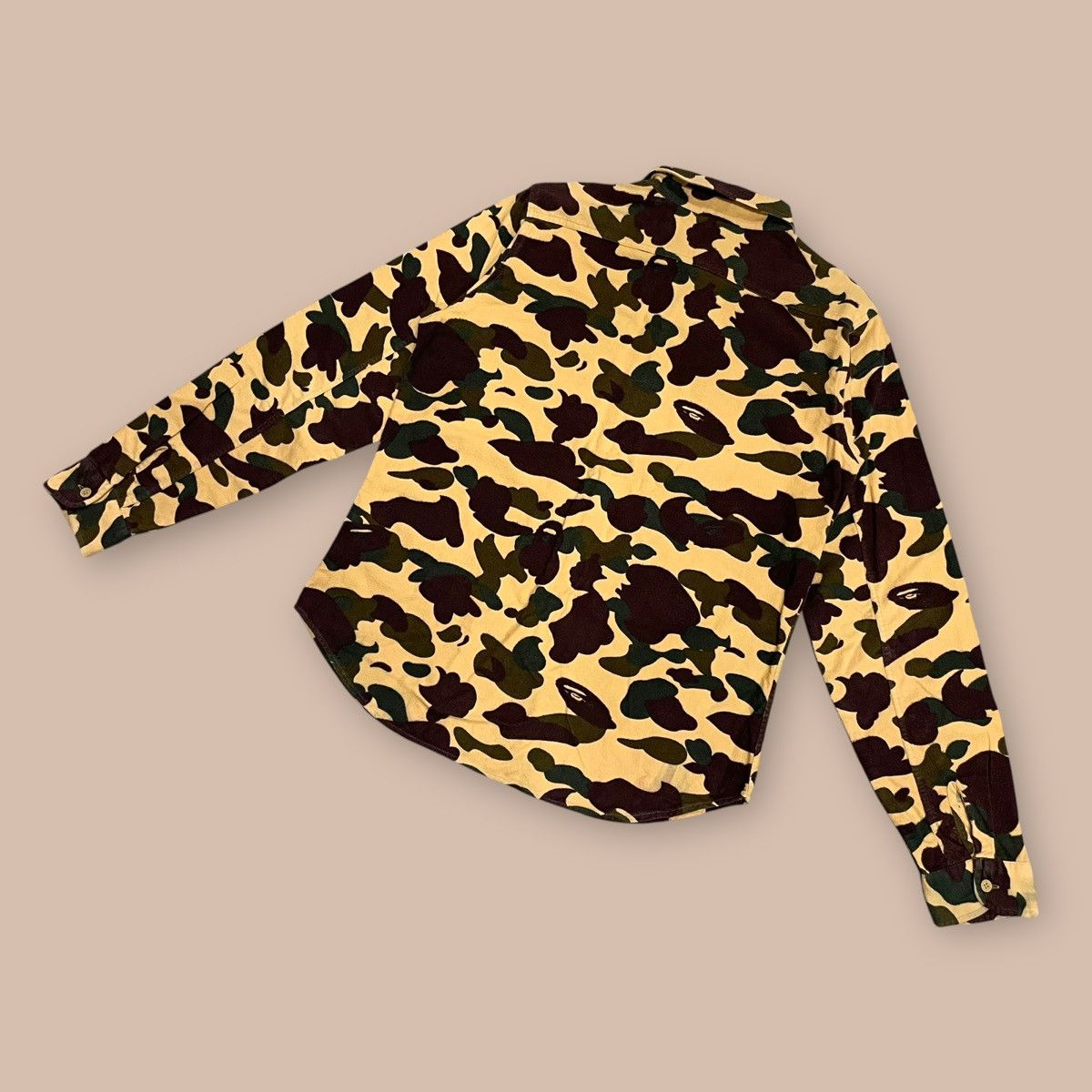 Bape OG90s Bape 1st Camo L/S Button-up Shirt Size US L / EU 52-54 / 3 - 2 Thumbnail