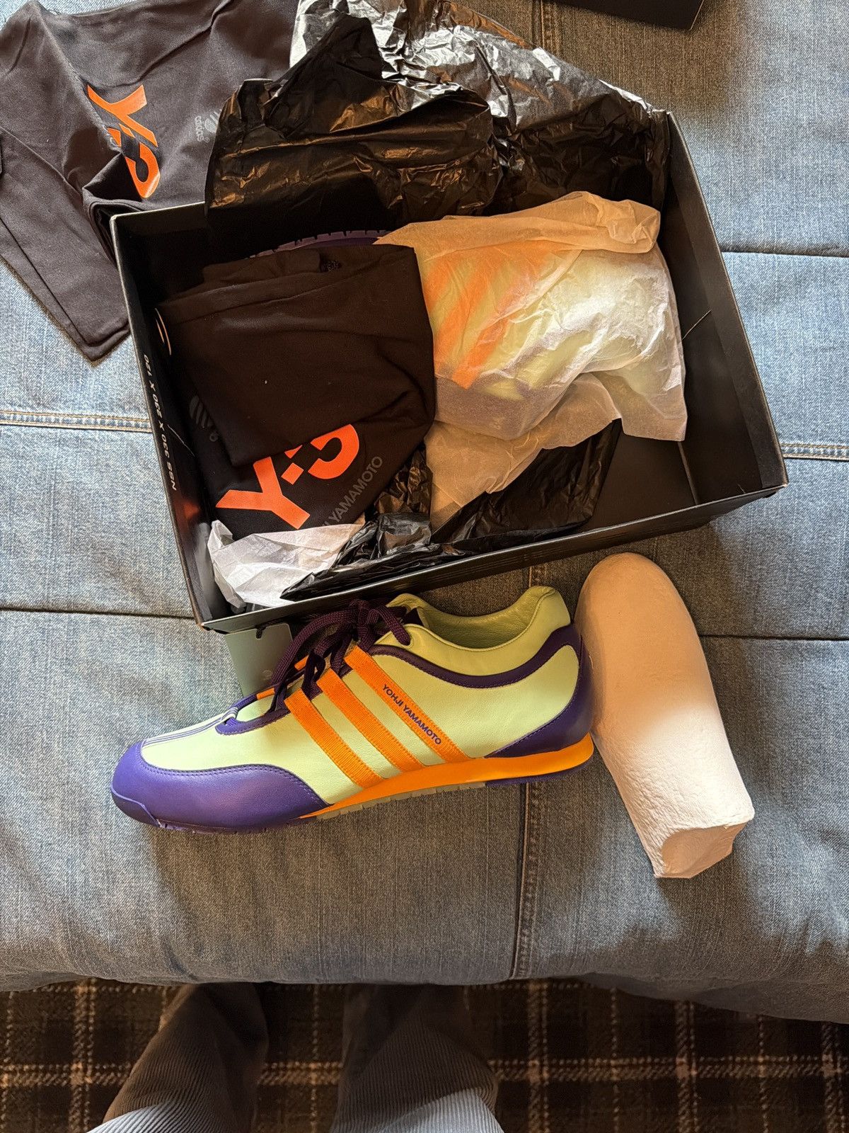 Y-3 Y-3 boxing sneaker Size US 11 / EU 44 - 2 Thumbnail