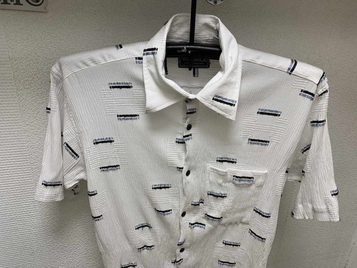 Versace Jeans Couture Versace jeans couture white shirt L sz Size US L / EU 52-54 / 3 - 3 Thumbnail