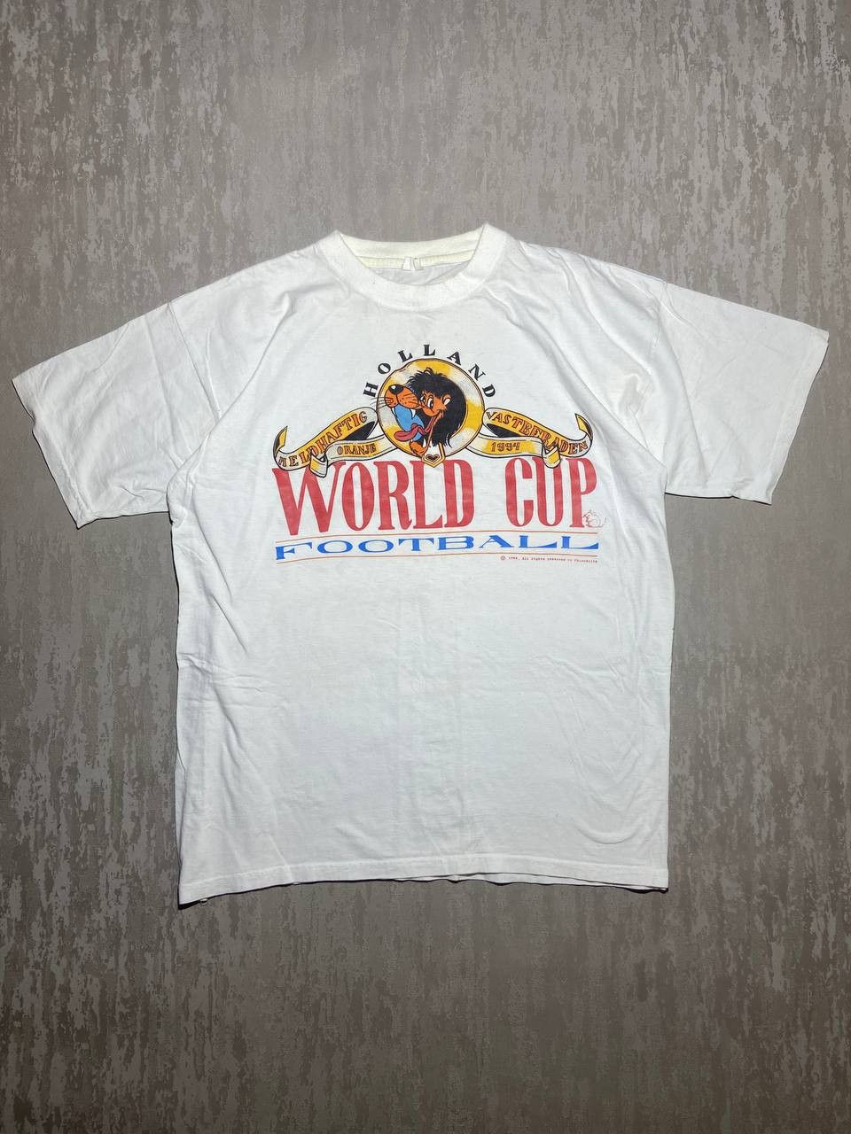 Other VINTAGE SHIRT WORLD CUP FOOTBALL HOLLAND 1994 BY CHINCHILLA Size US L / EU 52-54 / 3 - 1 Thumbnail