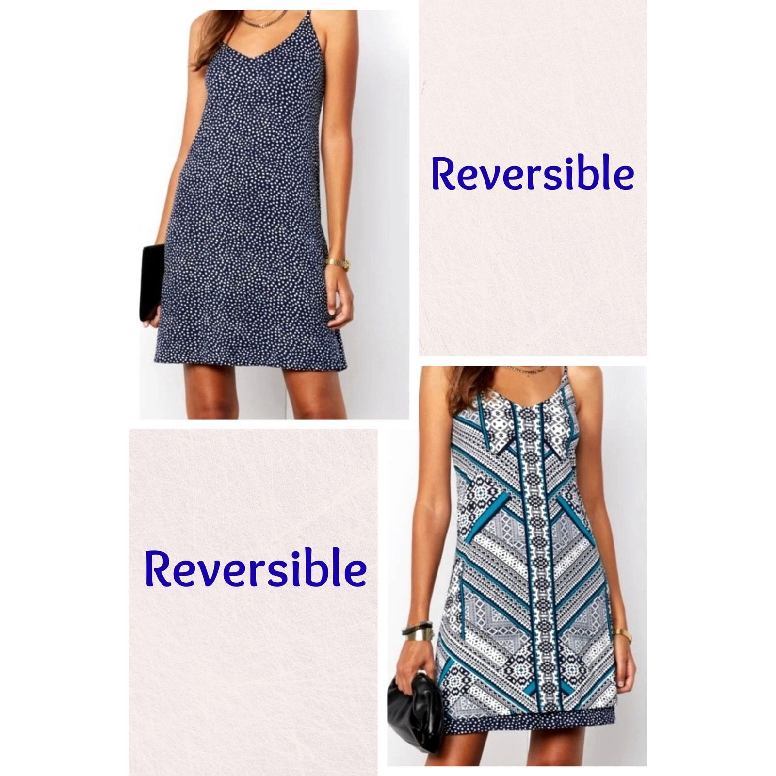 TART Collections Tart Collections Tashi Reversible Aztec Print/ Dots Dress M Size M / US 6-8 / IT 42-44 - 2 Thumbnail