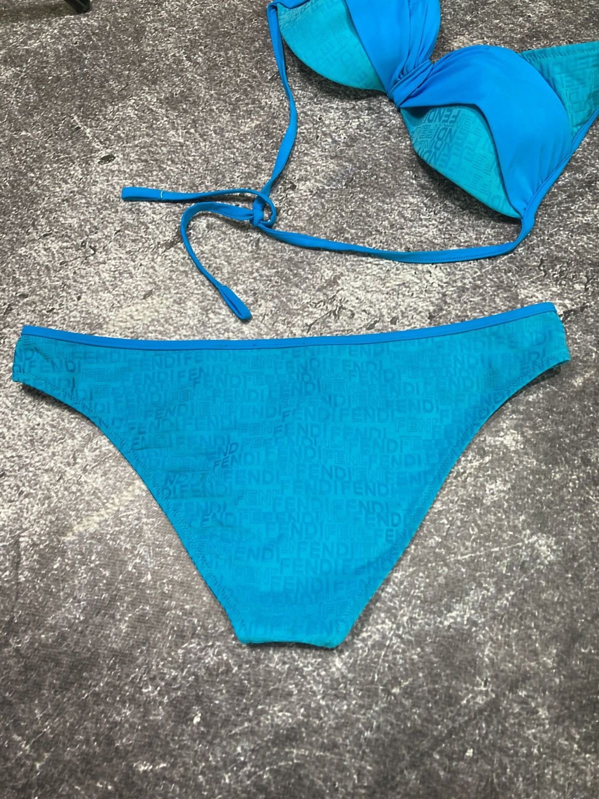 Fendi Fendi Monogram Swimsuit Bikini Set Size M / US 6-8 / IT 42-44 - 5 Thumbnail