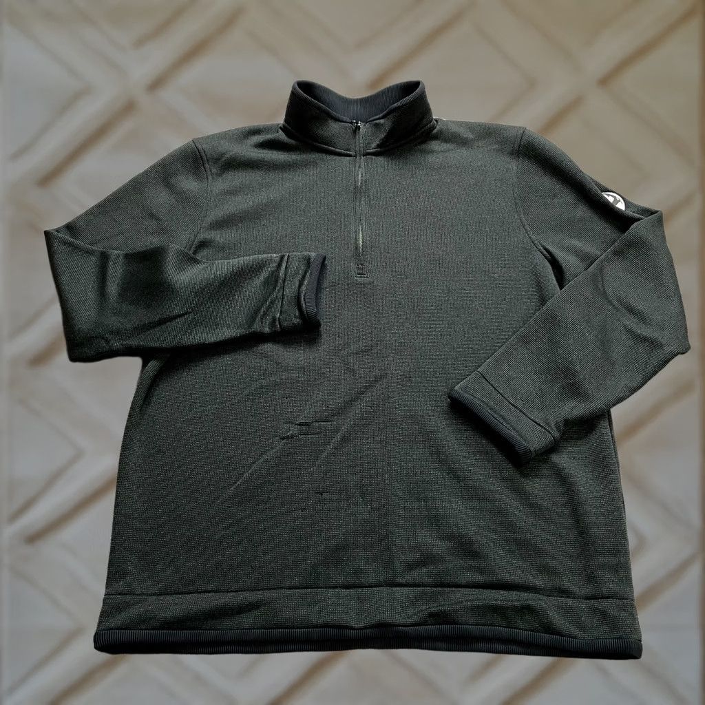 Under Armour Under Armour Golf Jacket Mens XL Gray 1/4 Zip Activewear Sports/Running/Walking Jacket Short Sleeve Stand-Up Collar Regular Fit Athletic Logo Size US XL / EU 56 / 4 - 1 Thumbnail