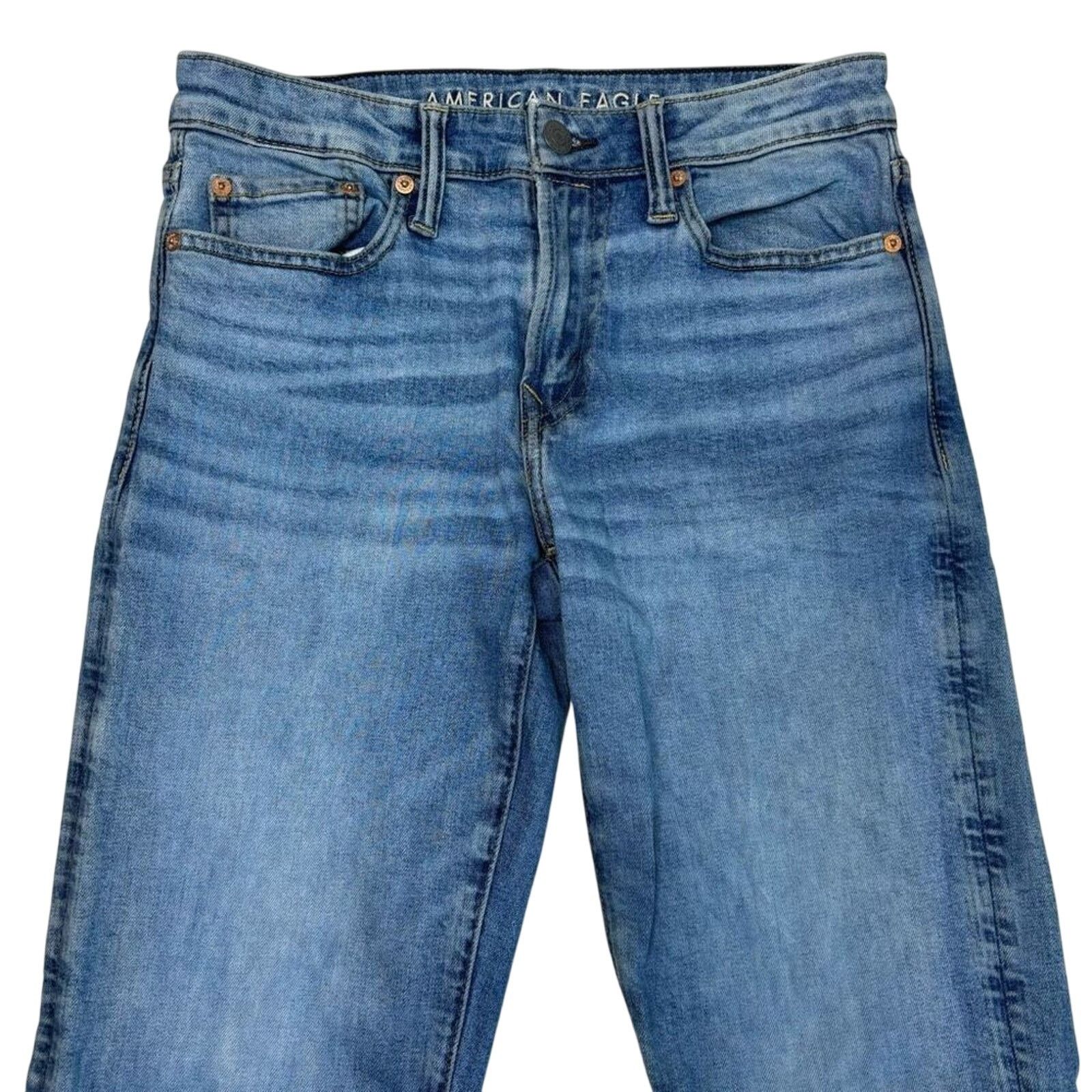 American Eagle Outfitters American Eagle Airflex + Jeans Mens 28x29 Original Bootcut Size US 28 / EU 44 - 2 Thumbnail