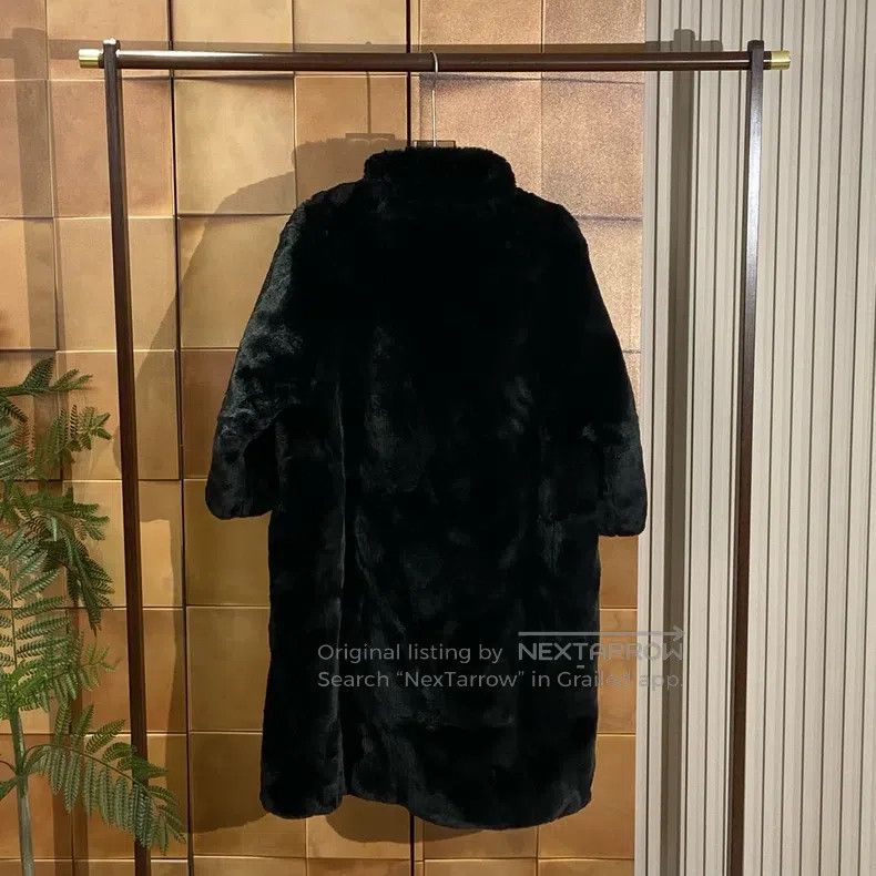 Balenciaga Balenciaga Black Lining Embroidered Logo Full Print Fur Co Size XXS / US 00 / IT 34 - 2 Thumbnail