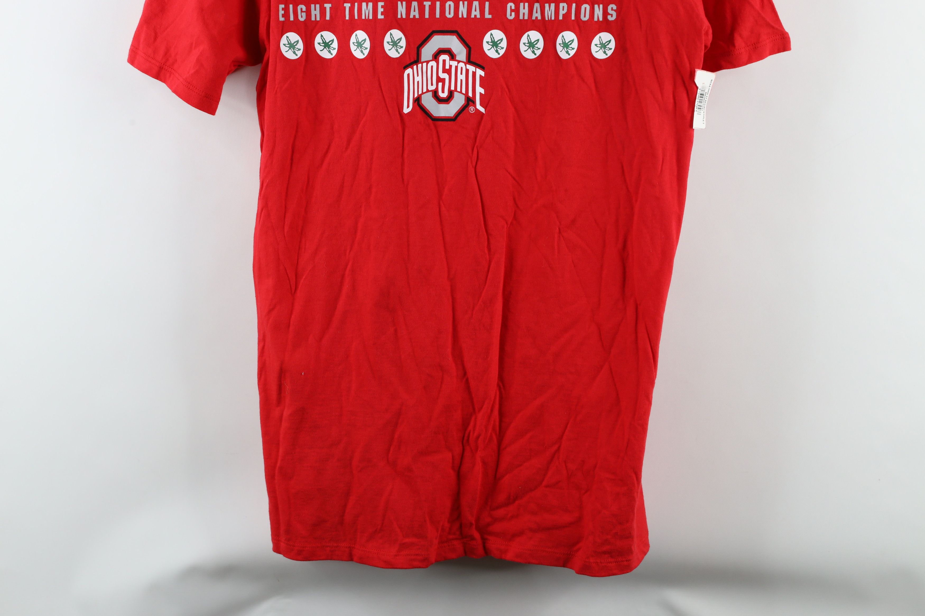 Nike × Vintage New Nike Champs Ohio State University Football T-Shirt Size US L / EU 52-54 / 3 - 3 Thumbnail