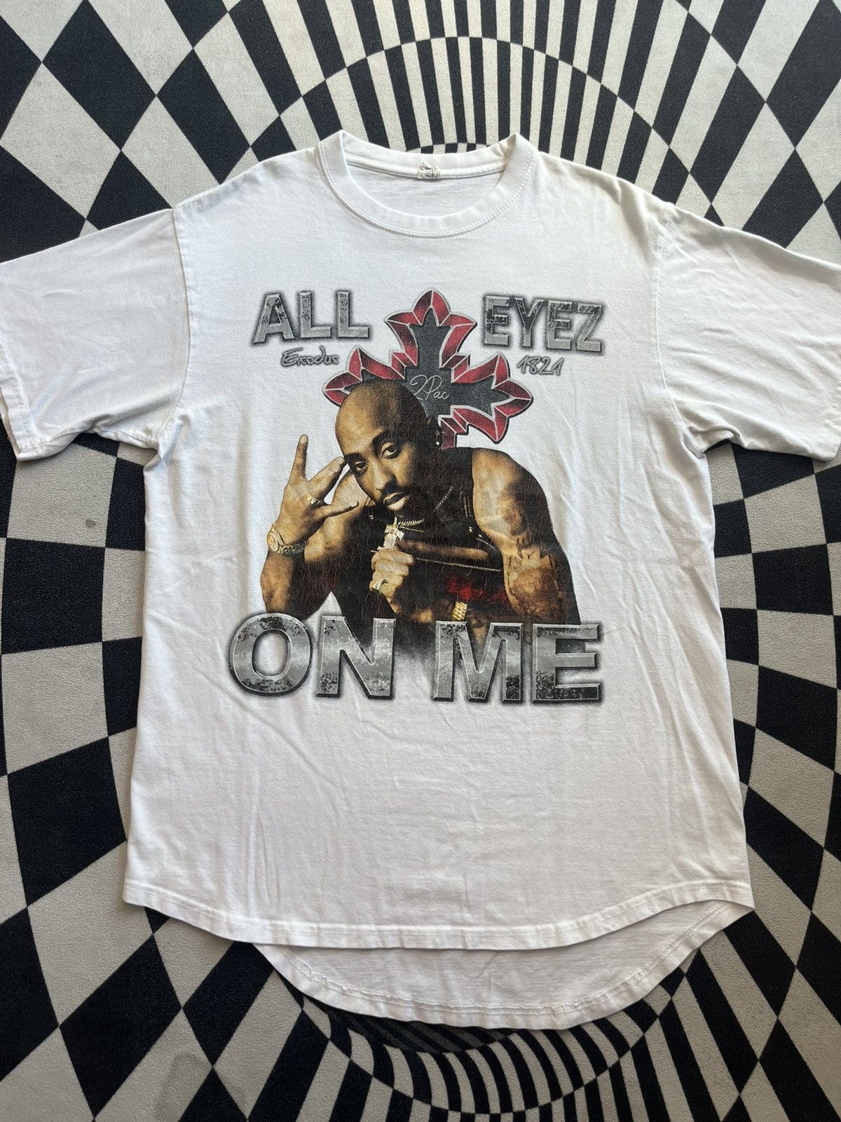 Rap Tees Vintage 2PAC All EYEZ ON ME 00’s Tshirt Size US L / EU 52-54 / 3 - 3 Thumbnail
