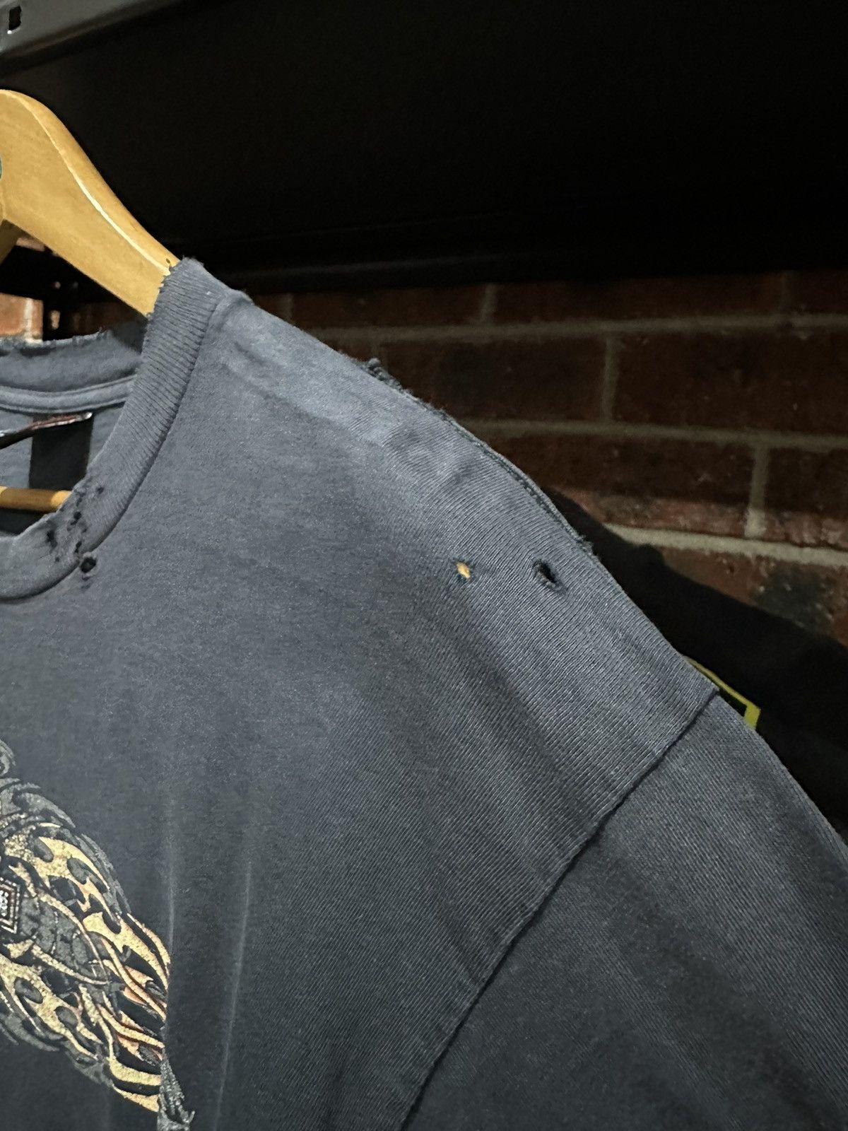 Harley Davidson Vintage Harley Davidson Arabic Distressed Boxy Tee Size US M / EU 48-50 / 2 - 9 Thumbnail