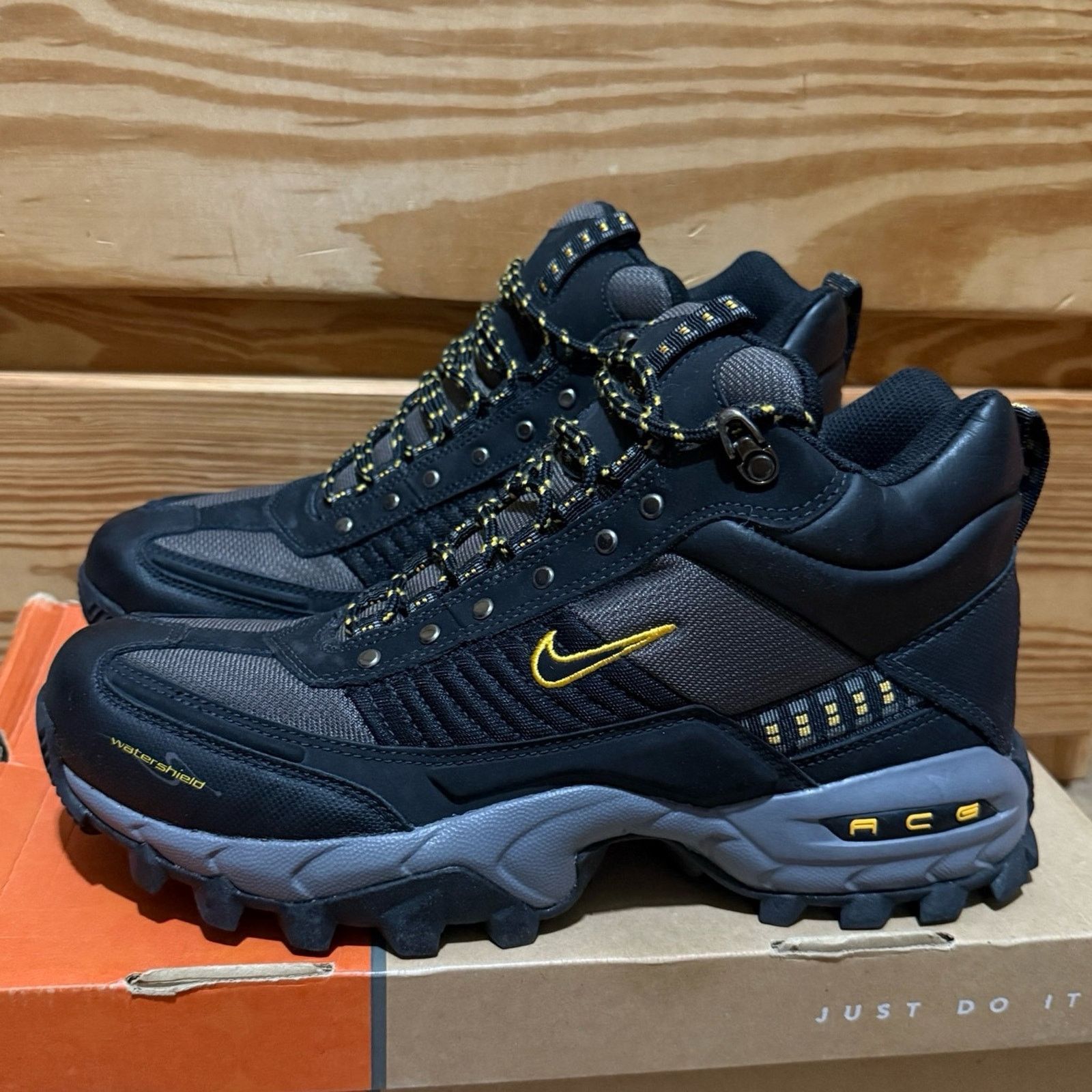 Nike × Nike ACG × Vintage Vintage Nike Acg Leather Boots 