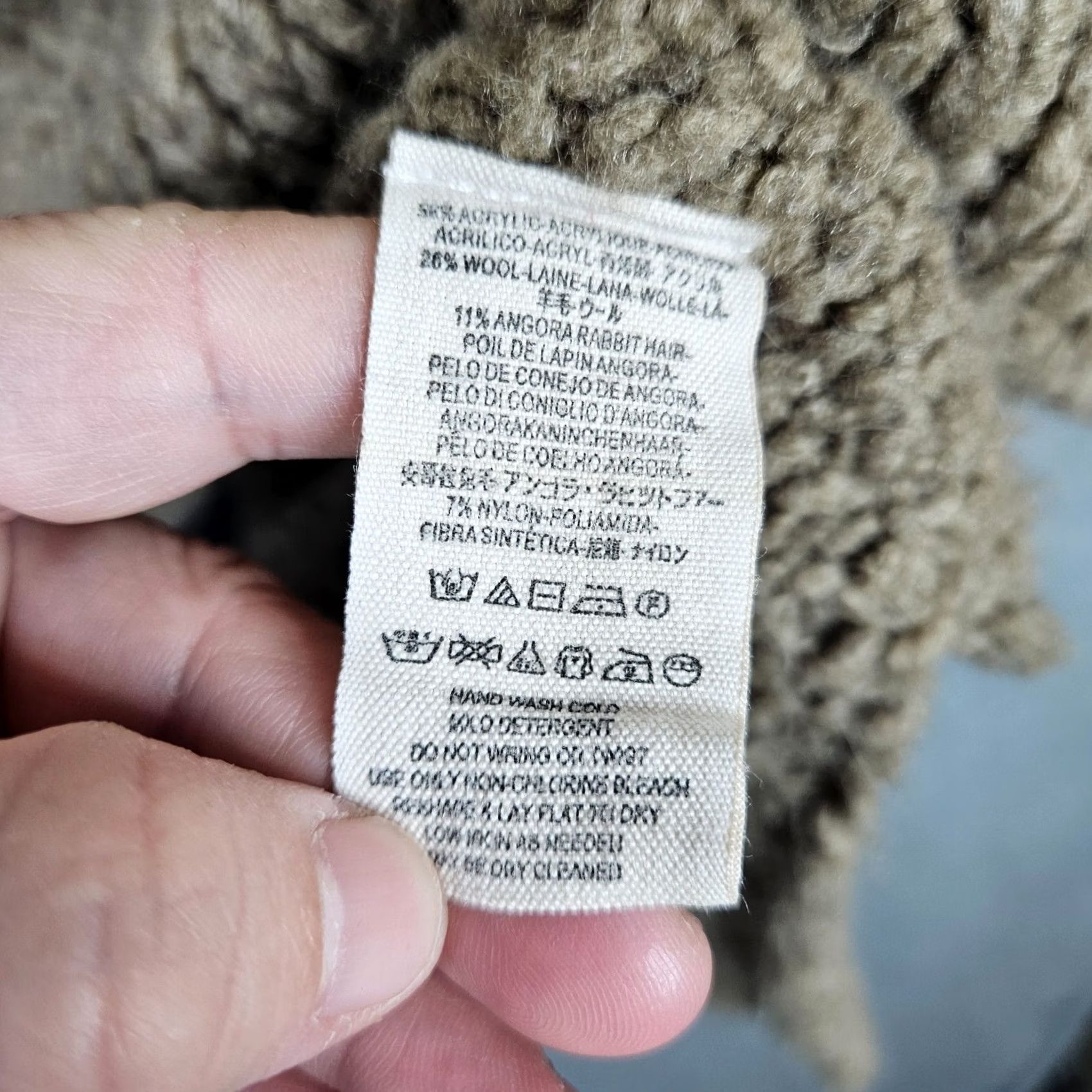 Free People Free People Brown Relax Fit Round Neck Sweater Cardigan Women S Knit Wool Acrylic Regular Size S Size S / US 4 / IT 40 - 3 Thumbnail