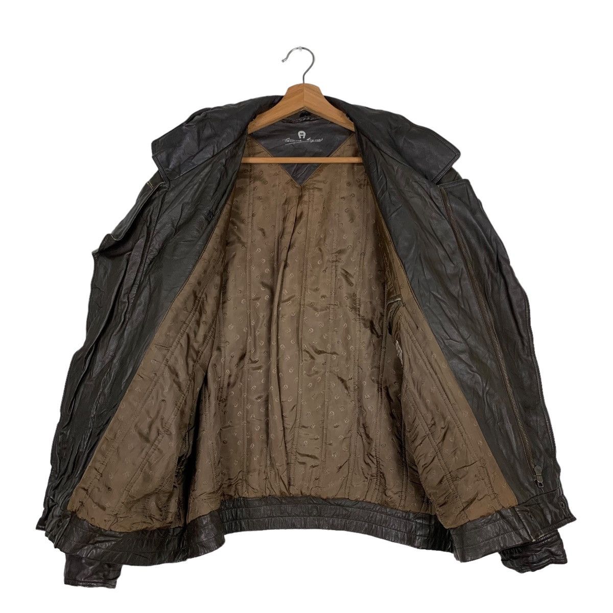 Etienne Aigner Eteinner Aigner Leather Jacket #0141-C8 Size US M / EU 48-50 / 2 - 12 Thumbnail