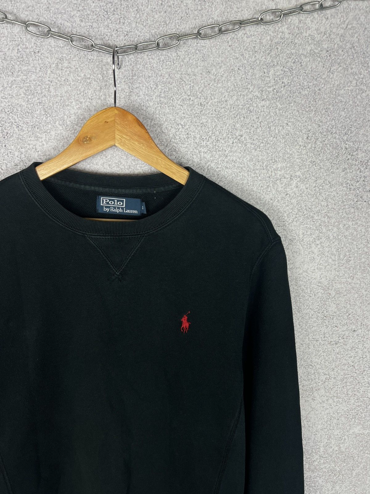 Polo Ralph Lauren Vintage Polo Ralph Lauren Sun Faded Crewneck Sweatshirt Size US S / EU 44-46 / 1 - 3 Thumbnail