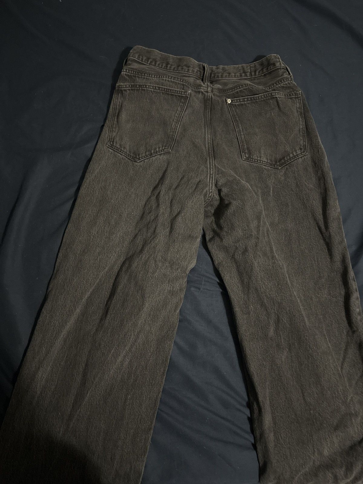 H&M Baggy black jeans Size US 32 / EU 48 - 2 Thumbnail