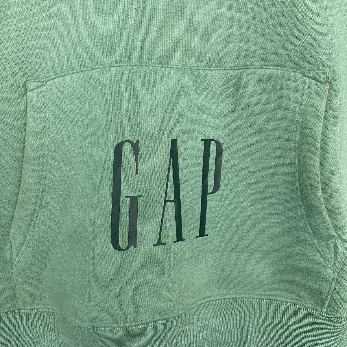 Vintage Vintage GAP Hoodie Sweater Big Logo Green Pullover Size L Size US L / EU 52-54 / 3 - 5 Thumbnail