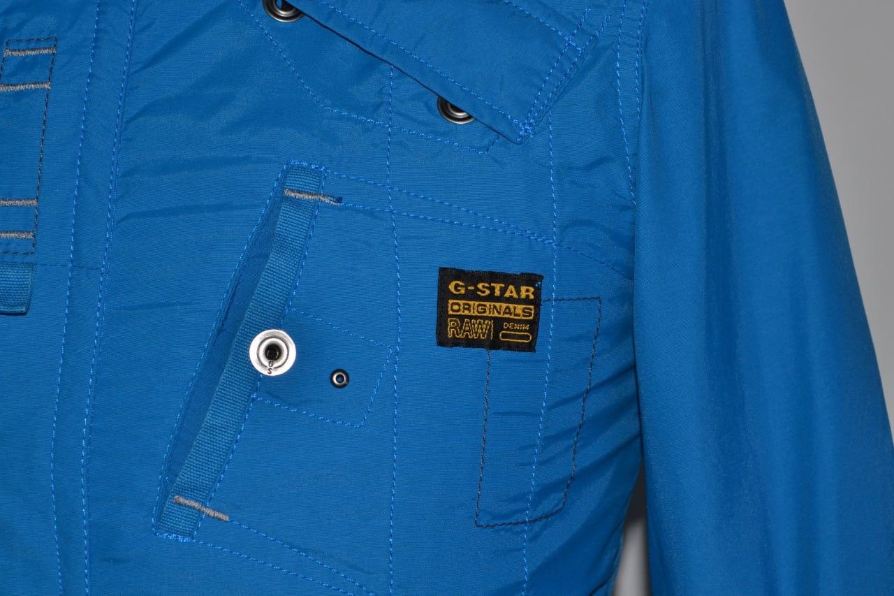 G-Star Women G-Star JOHNSON SOLID OVERSHIRT jacket Blue Size M Size US S / EU 44-46 / 1 - 3 Thumbnail