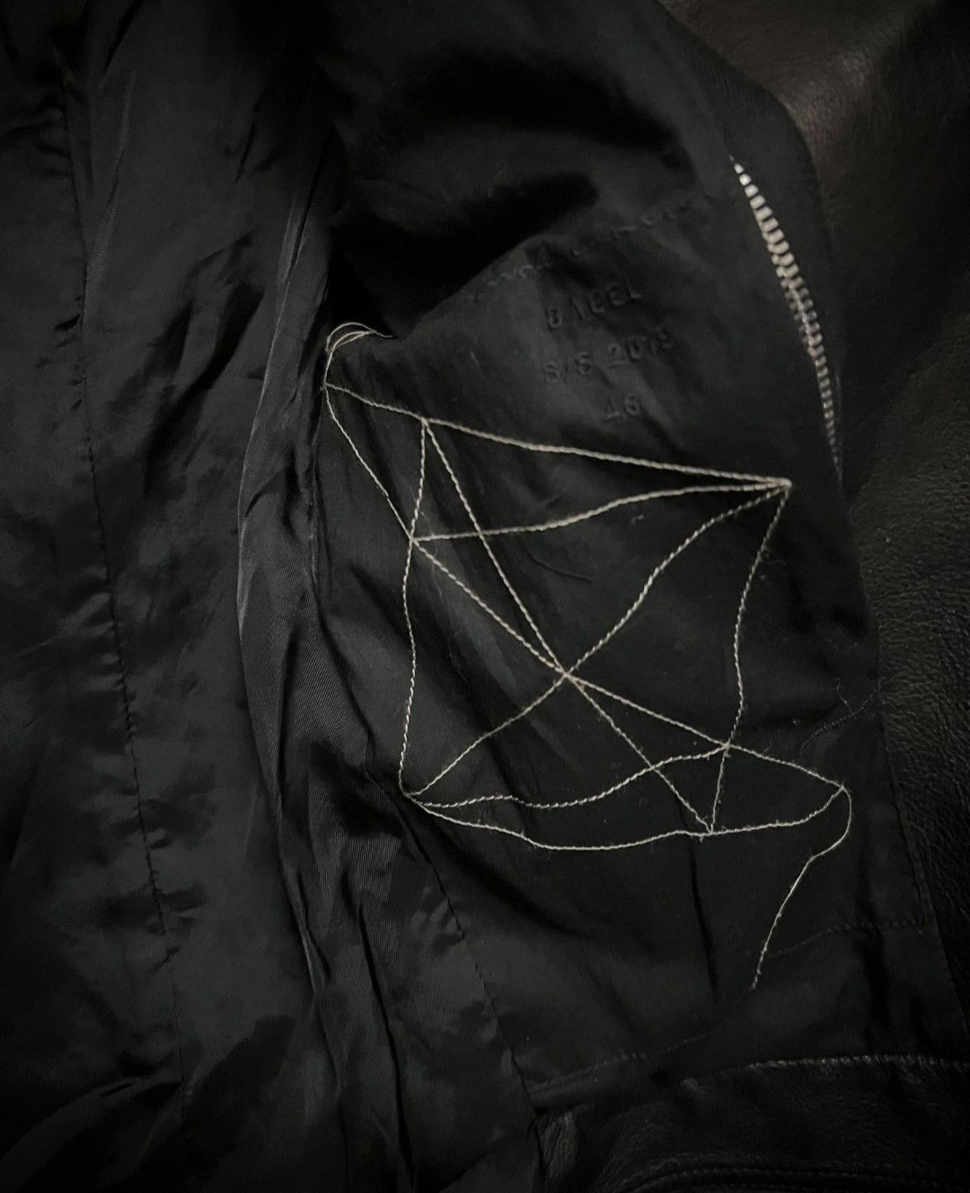 Rick Owens RickOwens19ss mainline fringed denim patchwork jacket Size US S / EU 44-46 / 1 - 8 Thumbnail