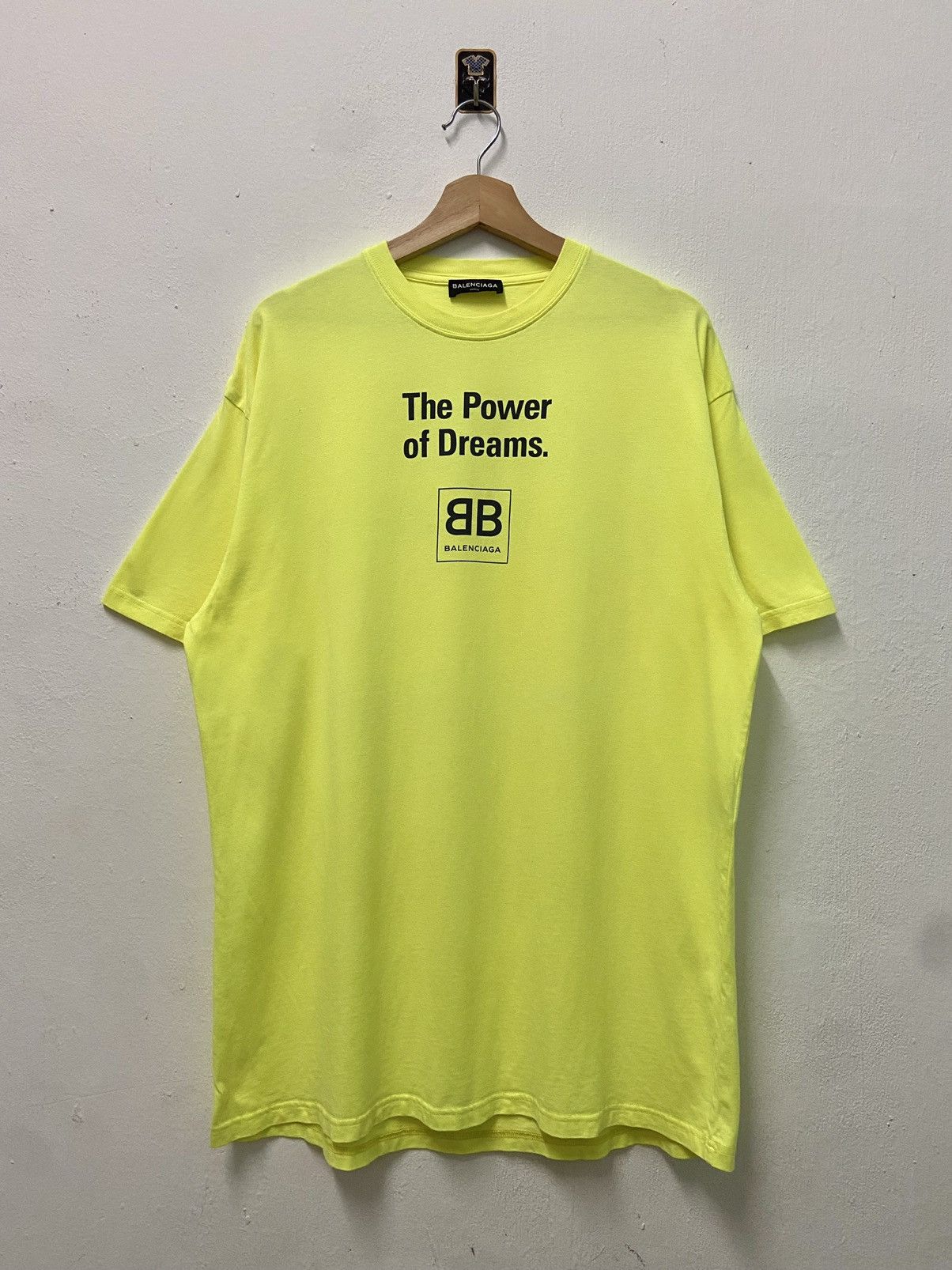 Balenciaga SS18 Balenciaga The Power of Dreams T Shirt Grailed