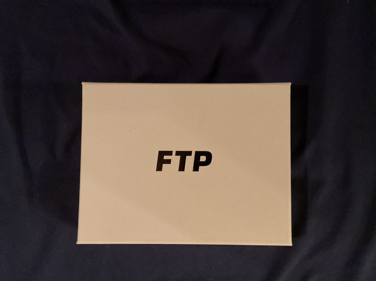Fuck The Population × Hypebeast FTP Logo Repete Leather Passport Holder Brown Size ONE SIZE - 3 Thumbnail