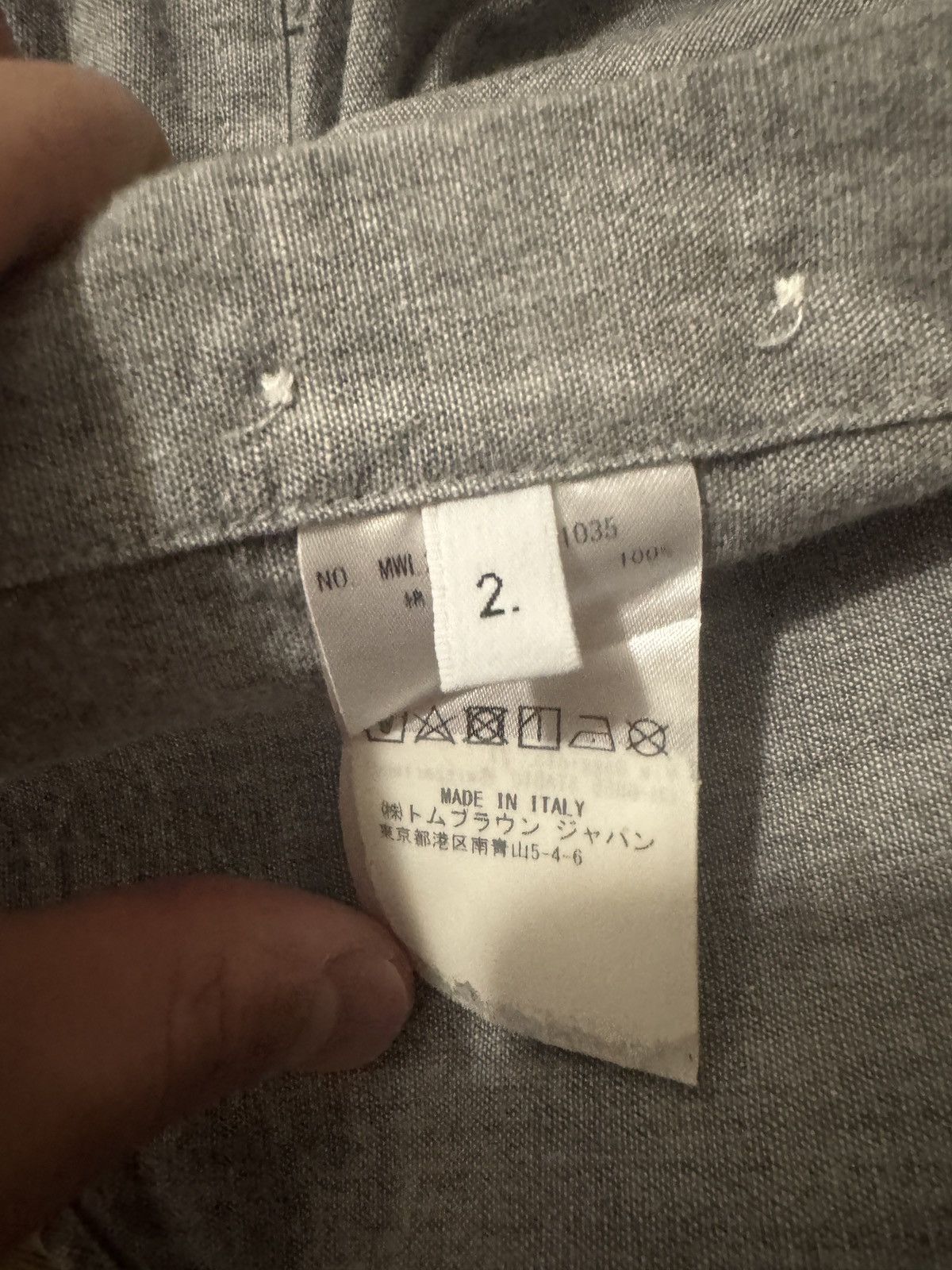 Thom Browne Thom Browne shirt Size US M / EU 48-50 / 2 - 4 Thumbnail