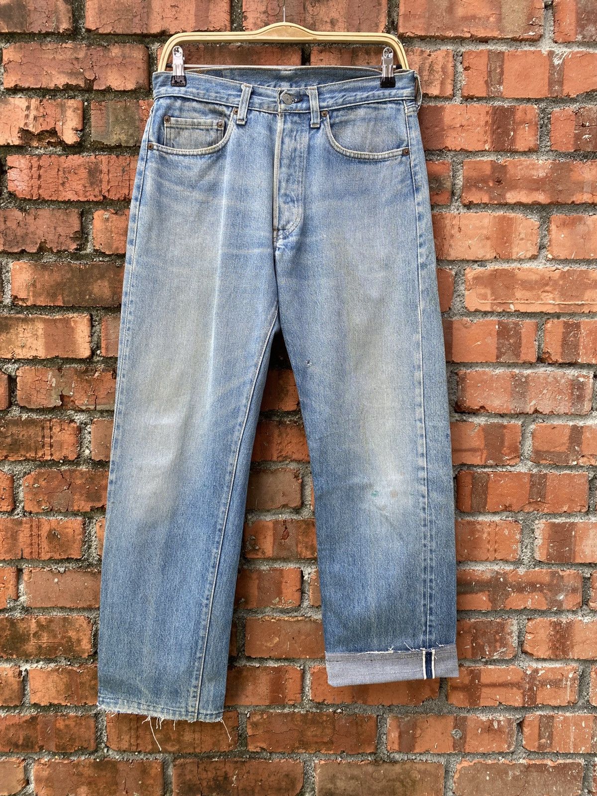 Levi's Vintage Clothing W31x29 Vintage levi's 501 redline made in USA Size US 31 - 1 Thumbnail
