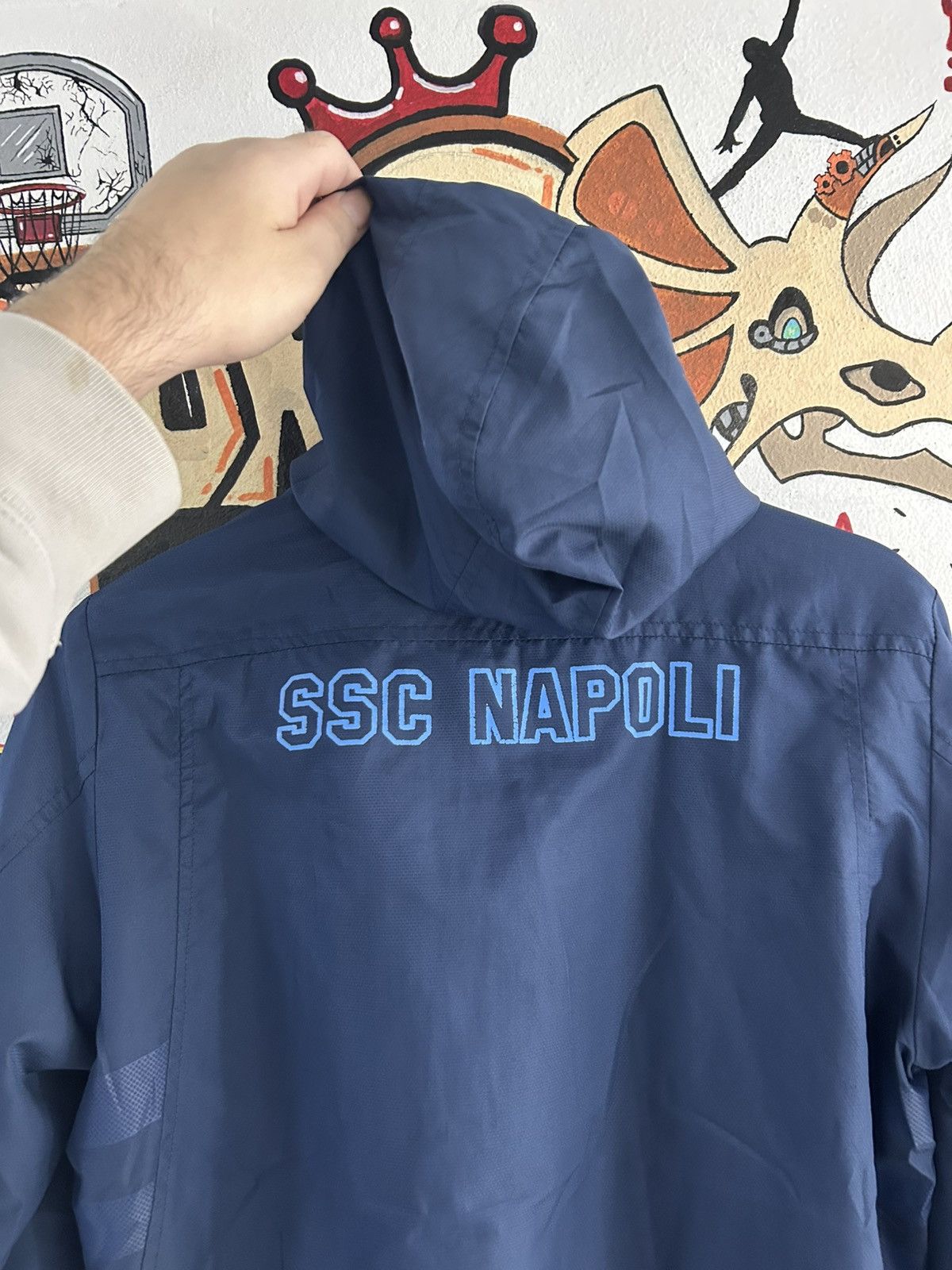 Macron Napoli Track Jacket Size US S / EU 44-46 / 1 - 4 Thumbnail