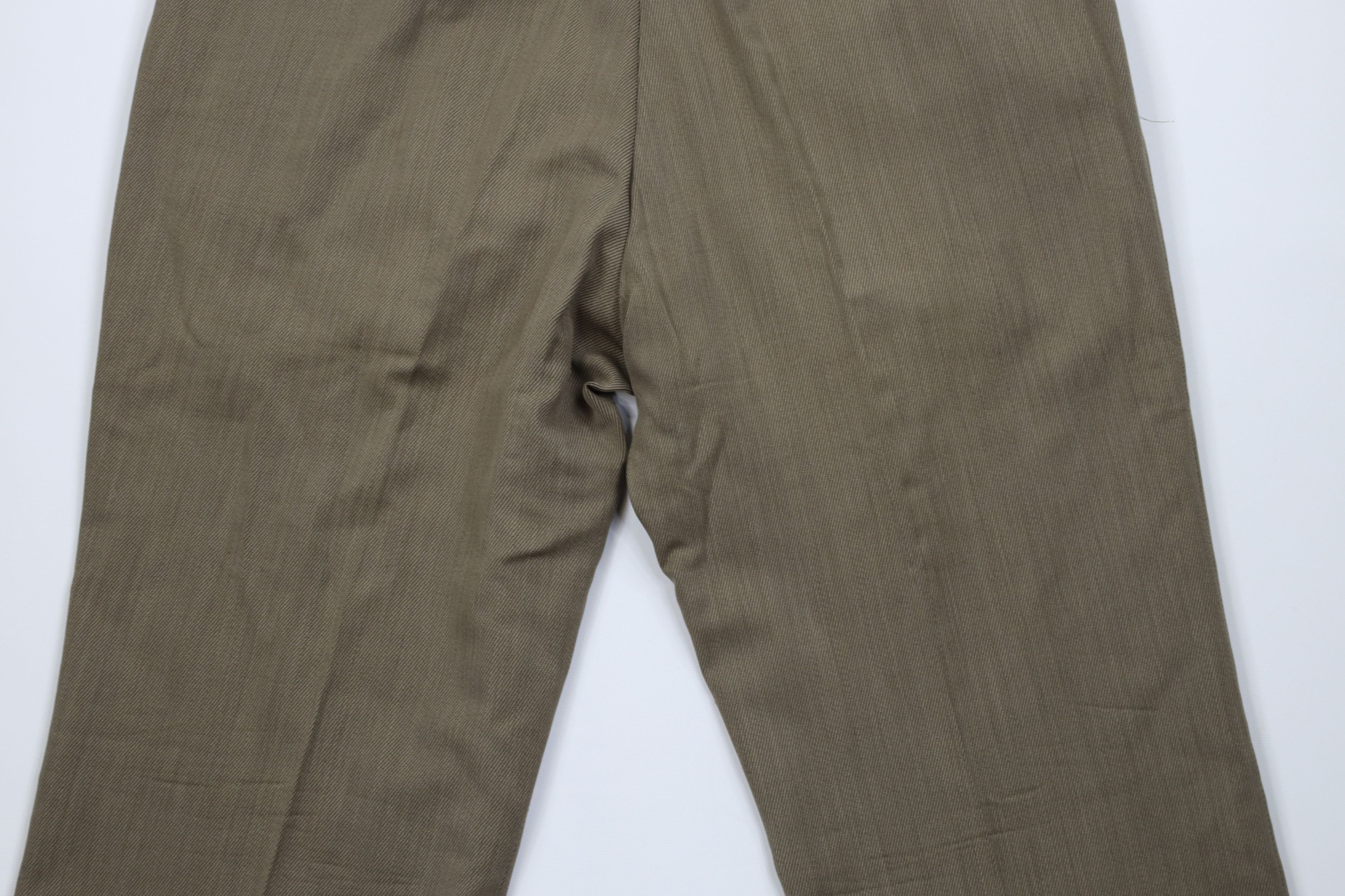 Vintage Vintage 70s Streetwear Wool Blend Whipcord Chino Pants USA Size US 36 / EU 52 - 11 Thumbnail