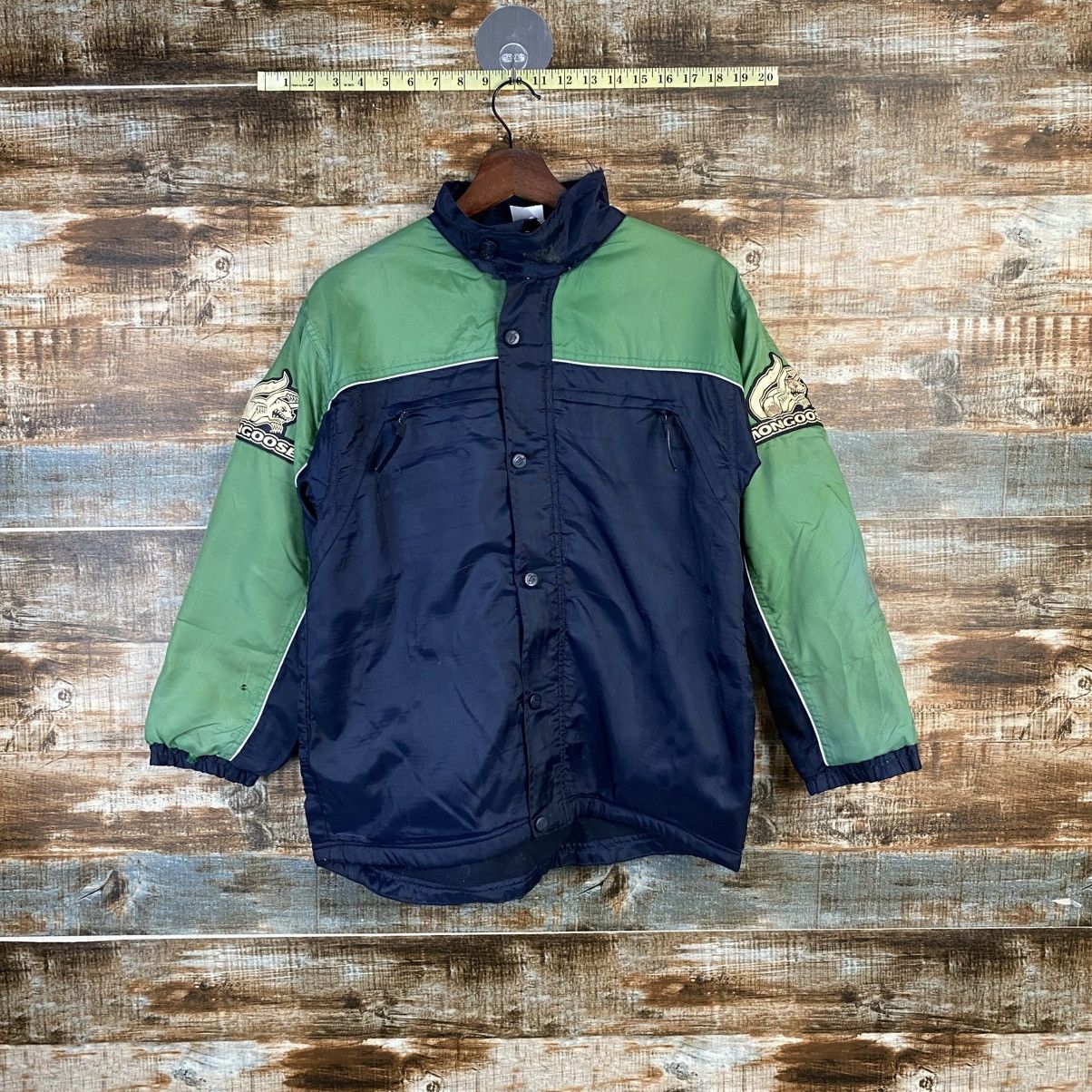 Vintage DL Mongoose Green Jacket #C1181 Size US S / EU 44-46 / 1 - 5 Thumbnail