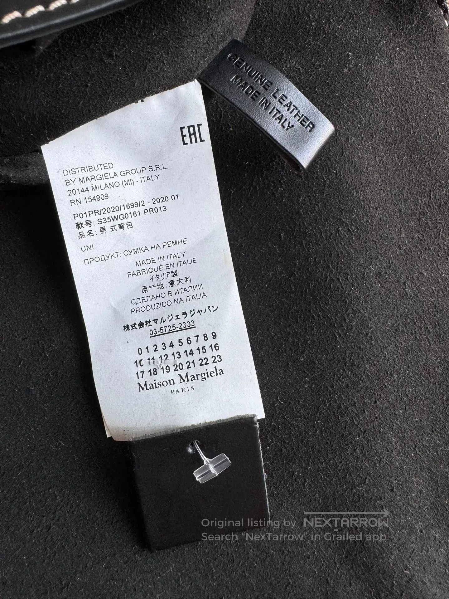 Maison Margiela Maison Margiela Leather Crossbody Bag. Size ONE SIZE - 7 Thumbnail