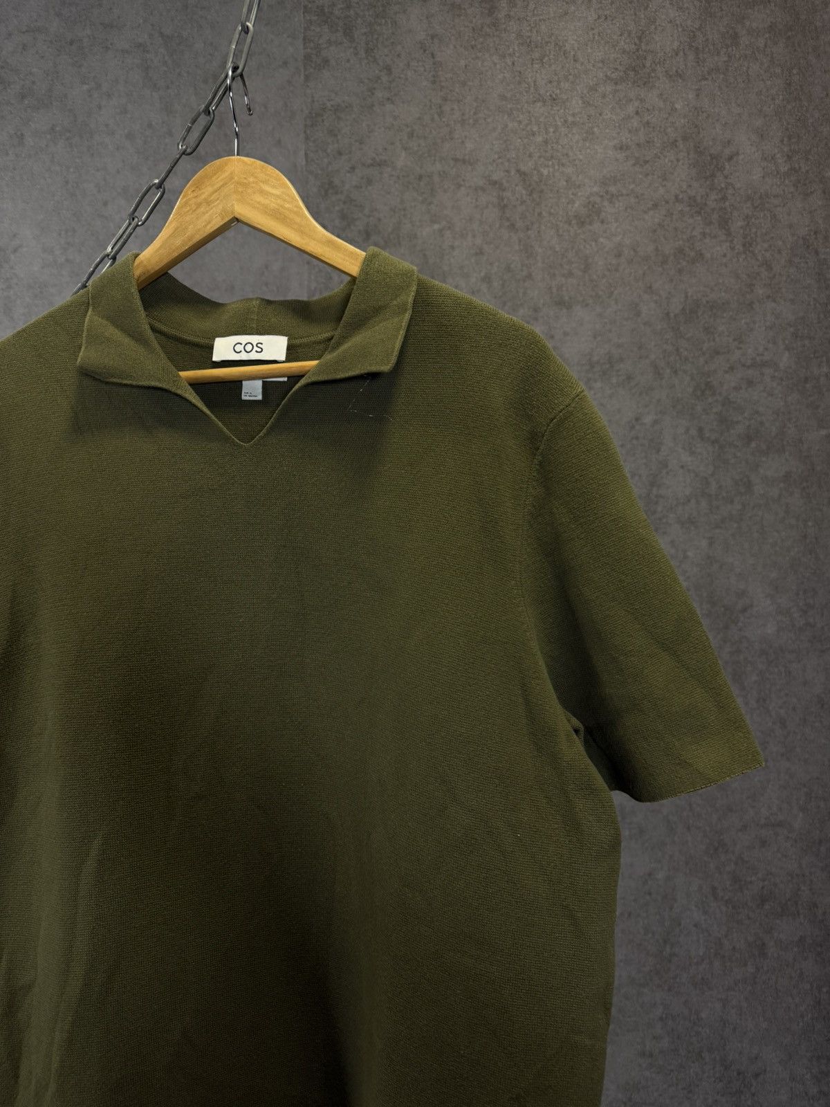Cos COS designer relaxed heavy polo tee Size US XL / EU 56 / 4 - 2 Thumbnail