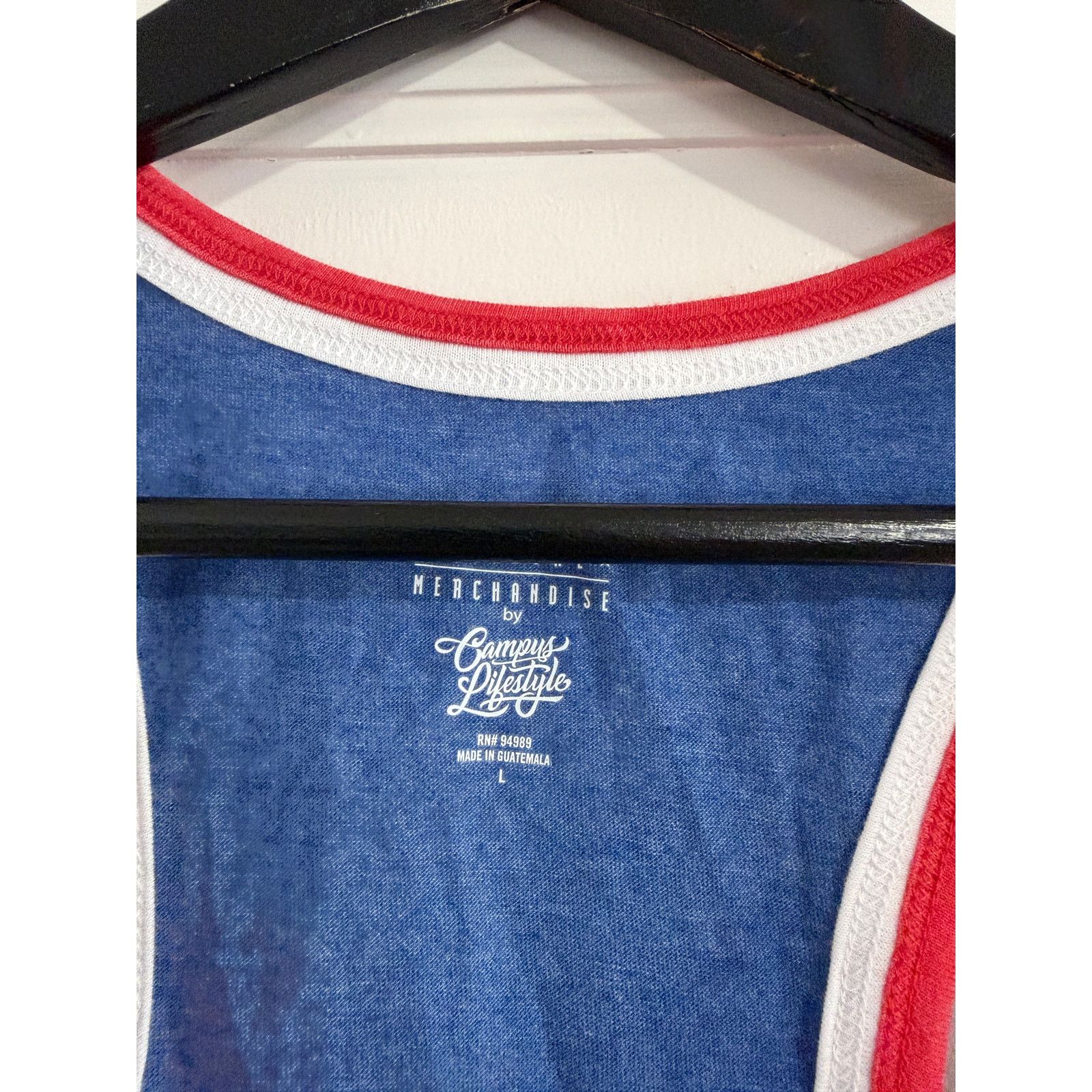 MLB NWT Texas Rangers Women's Tank Top Size Large Size L / US 10 / IT 46 - 3 Thumbnail