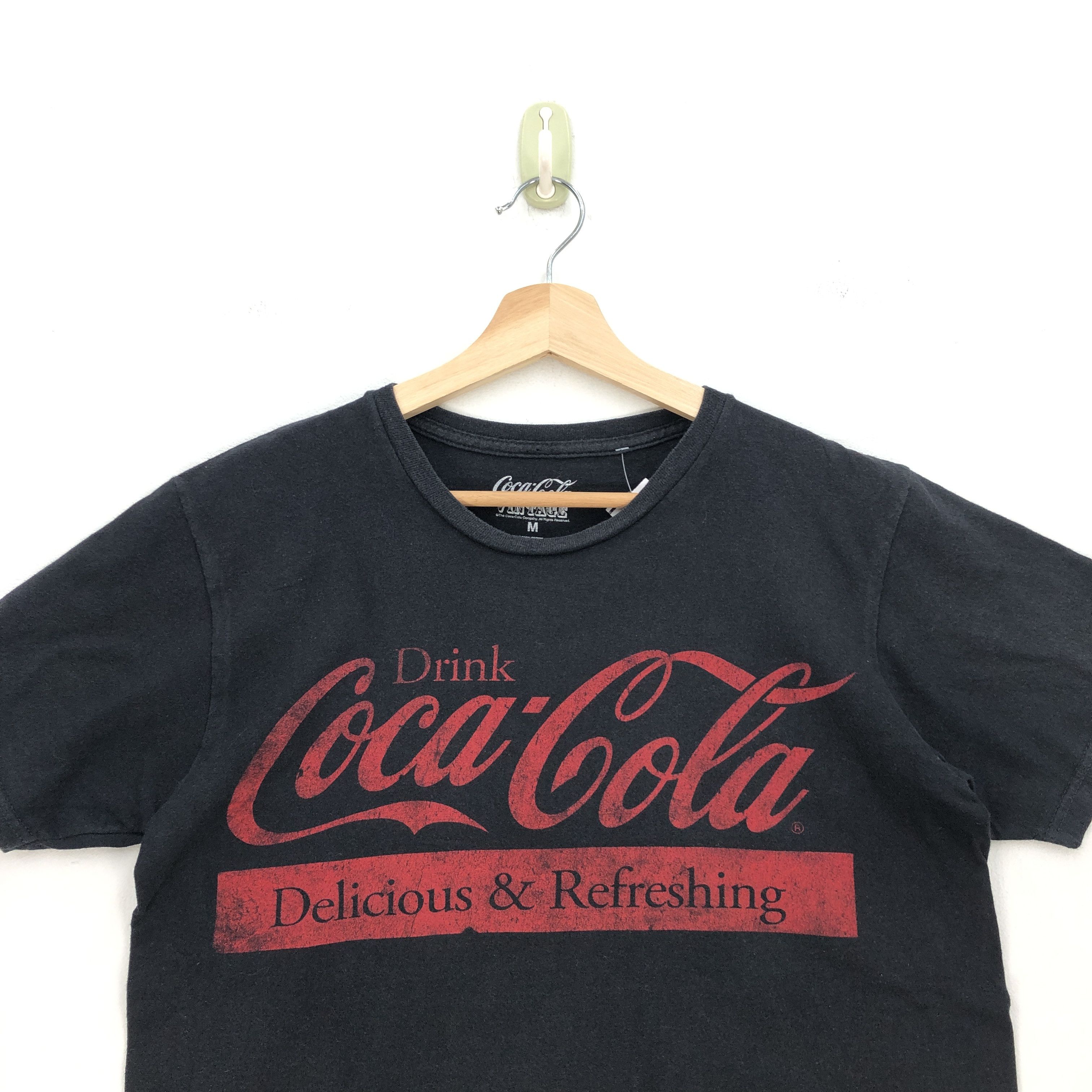Coca Cola Vintage Y2K Coca Cola T Shirt Coke Crewneck Tees Size US M / EU 48-50 / 2 - 2 Thumbnail