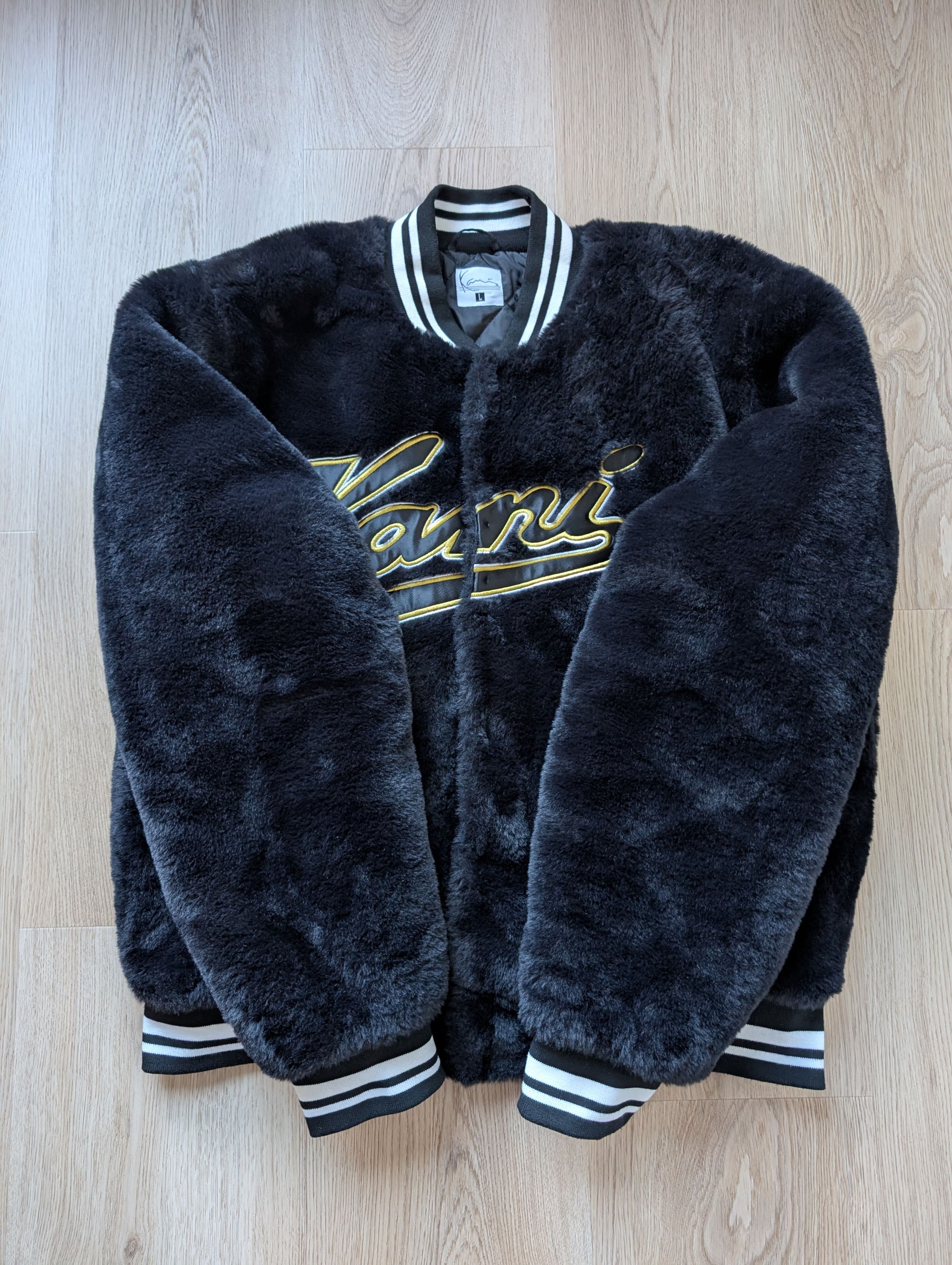 Karl Kani Vintage Karl Kani Avant Garde Fur Opium Bomber Y2K Jacket Size US L / EU 52-54 / 3 - 2 Thumbnail