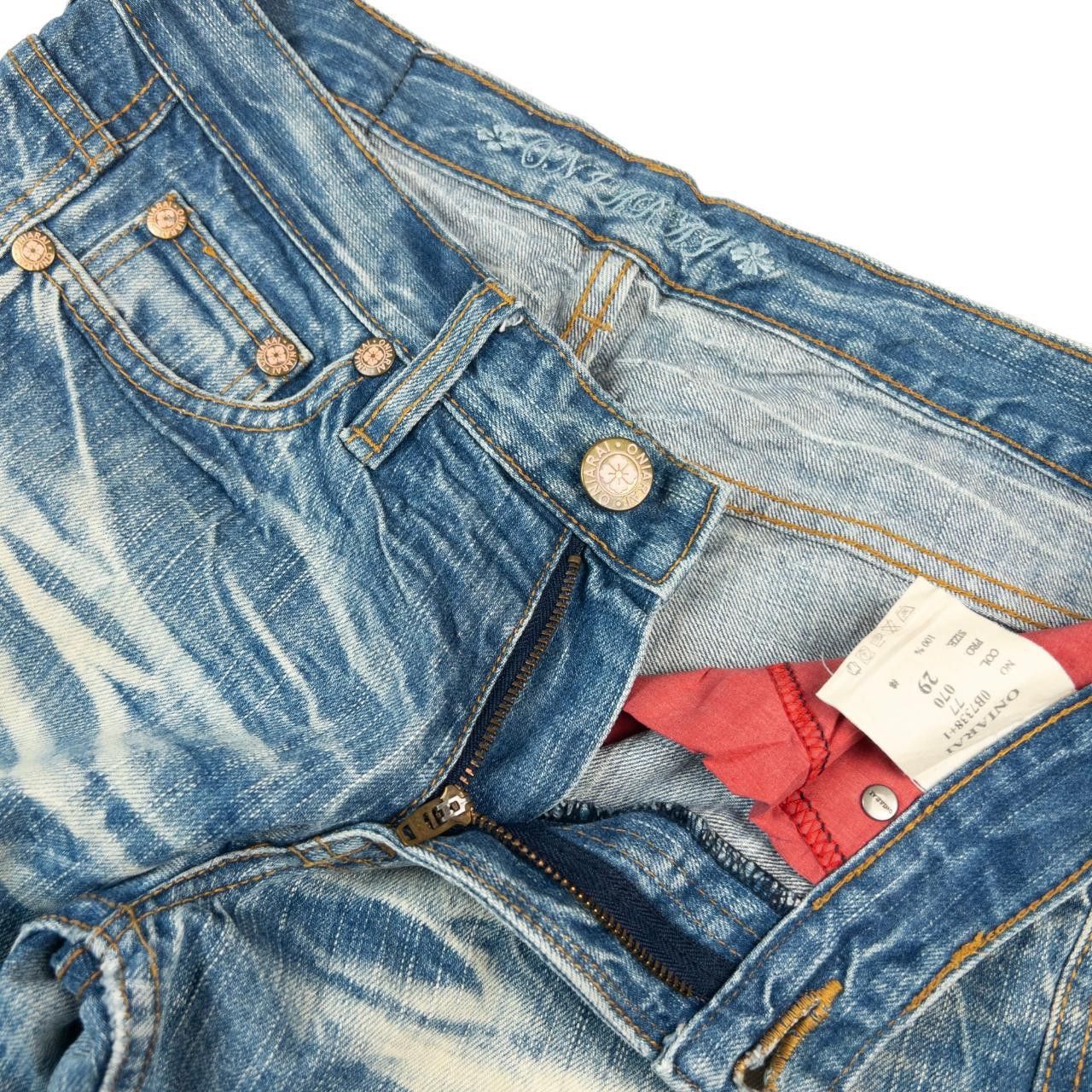 Other Vintage Oniarai Sequin Devil Japanese Denim Jeans Size W30 Size US 30 / EU 46 - 5 Thumbnail