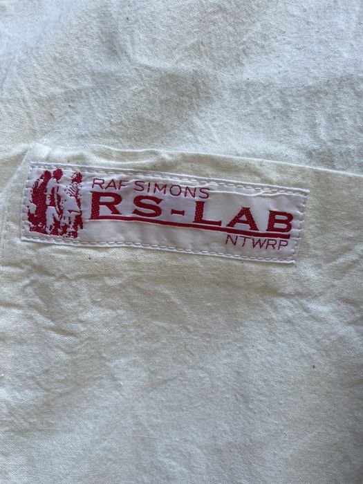 Raf simons lab coat grailed