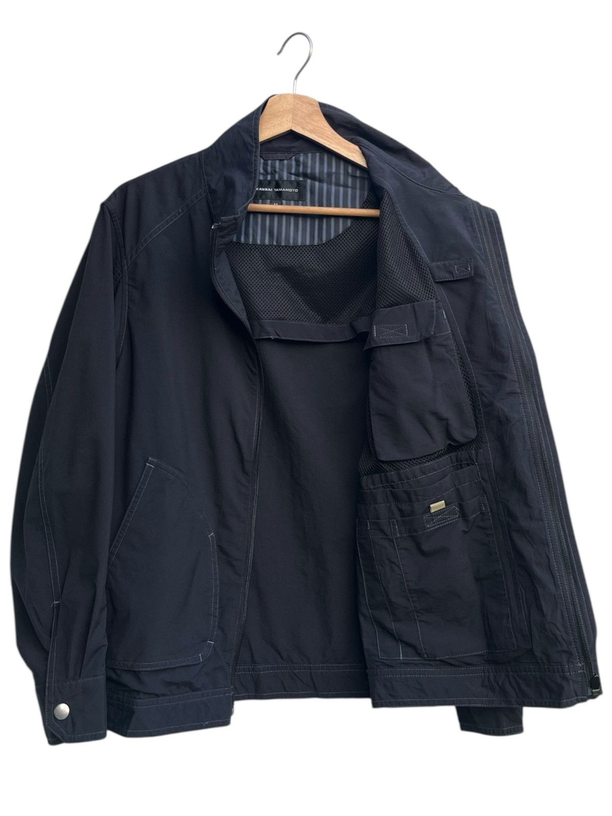 Kansai Yamamoto Kansai Yamamoto Multi Pockets Light Jacket Size US M / EU 48-50 / 2 - 3 Thumbnail