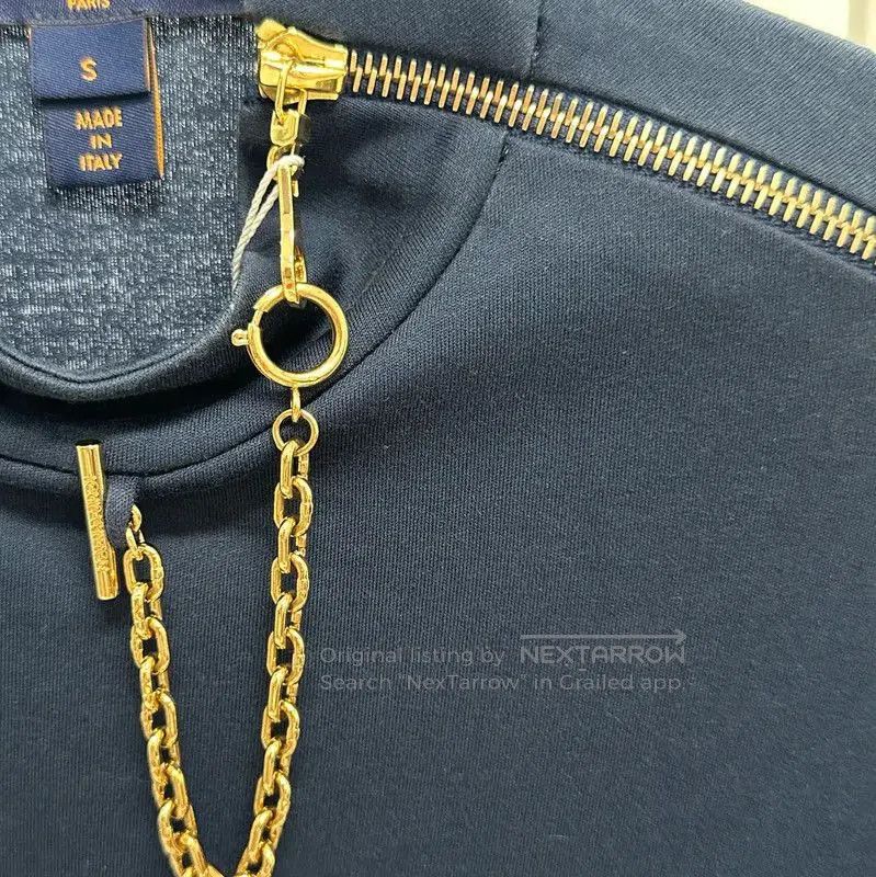 Louis Vuitton Louis Vuitton Spring Autumn Blue Cotton Dress . Size S / US 4 / IT 40 - 9 Thumbnail