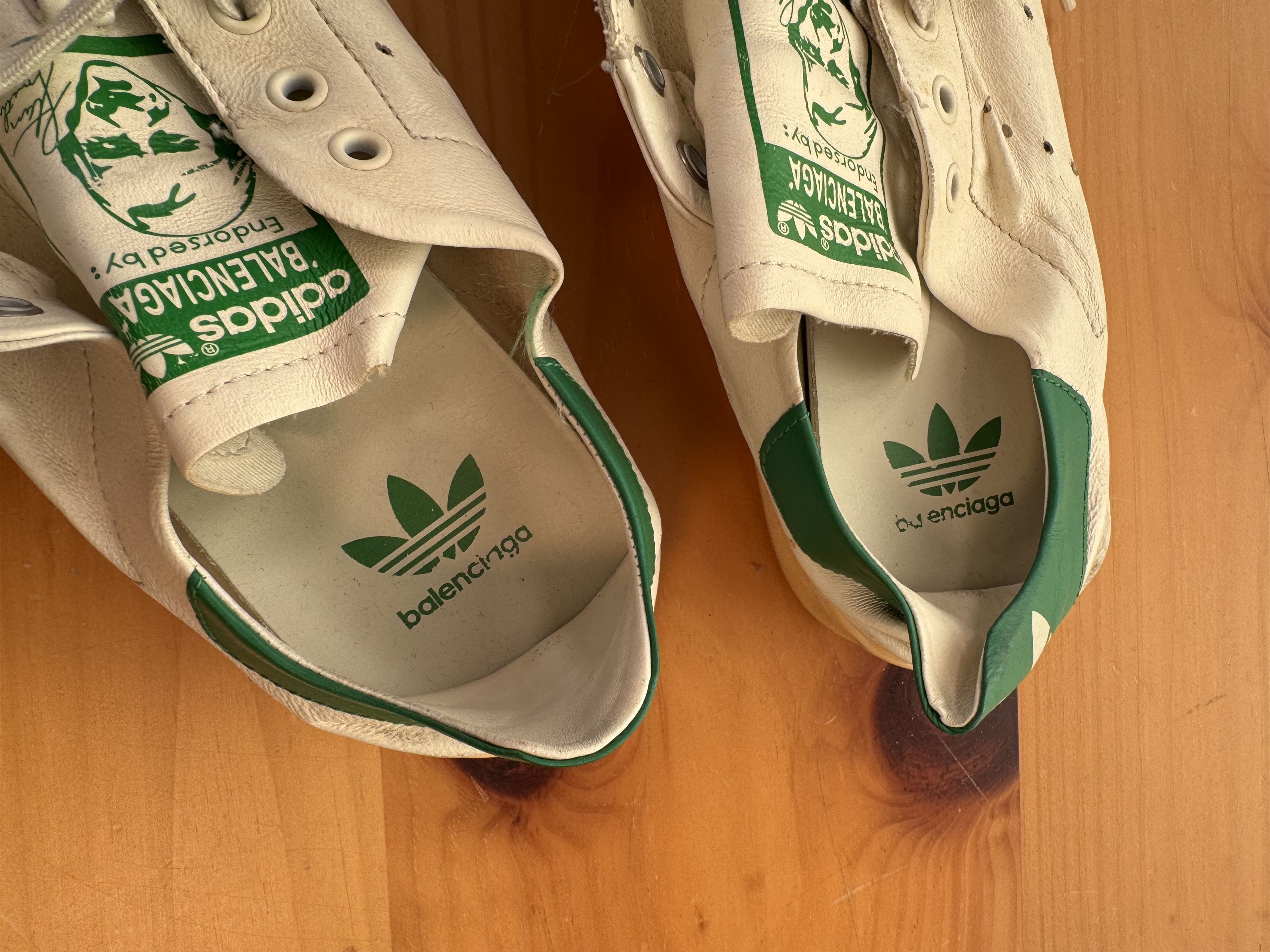 Adidas × Balenciaga Balenciaga Stan Smith Sneakers Size US 8 / EU 41 - 2 Thumbnail