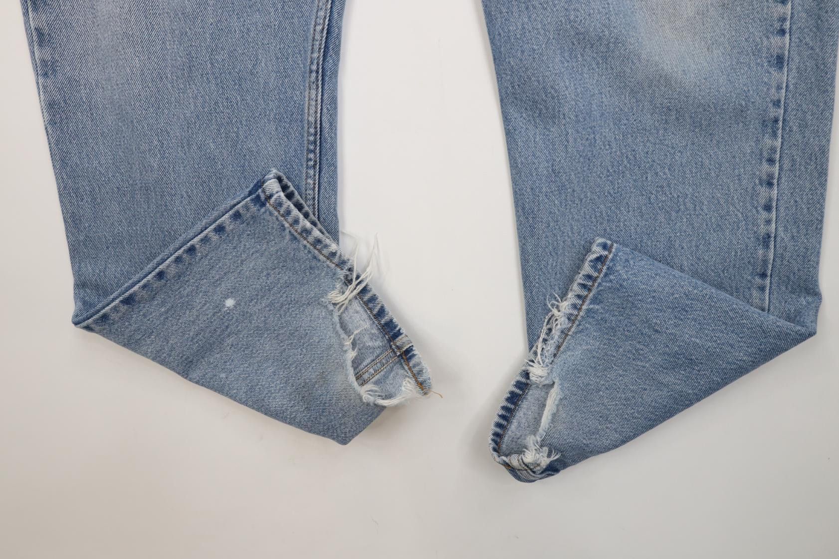 Levi's Vintage 90s Levis 505 Regular Fit Straight Leg Denim Jeans Size US 38 / EU 54 - 5 Thumbnail