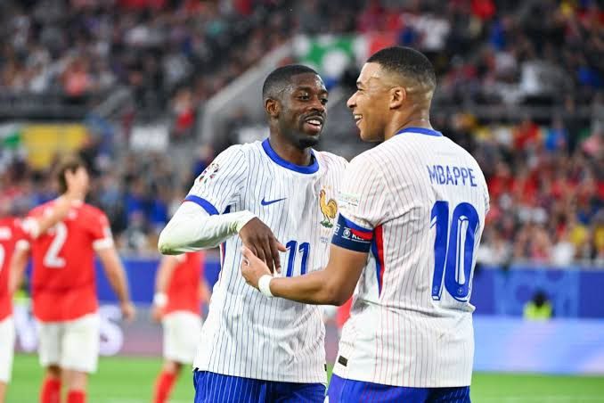 Nike France Euro2024 player issue away shirt #11 Dembele Size US XL / EU 56 / 4 - 10 Thumbnail