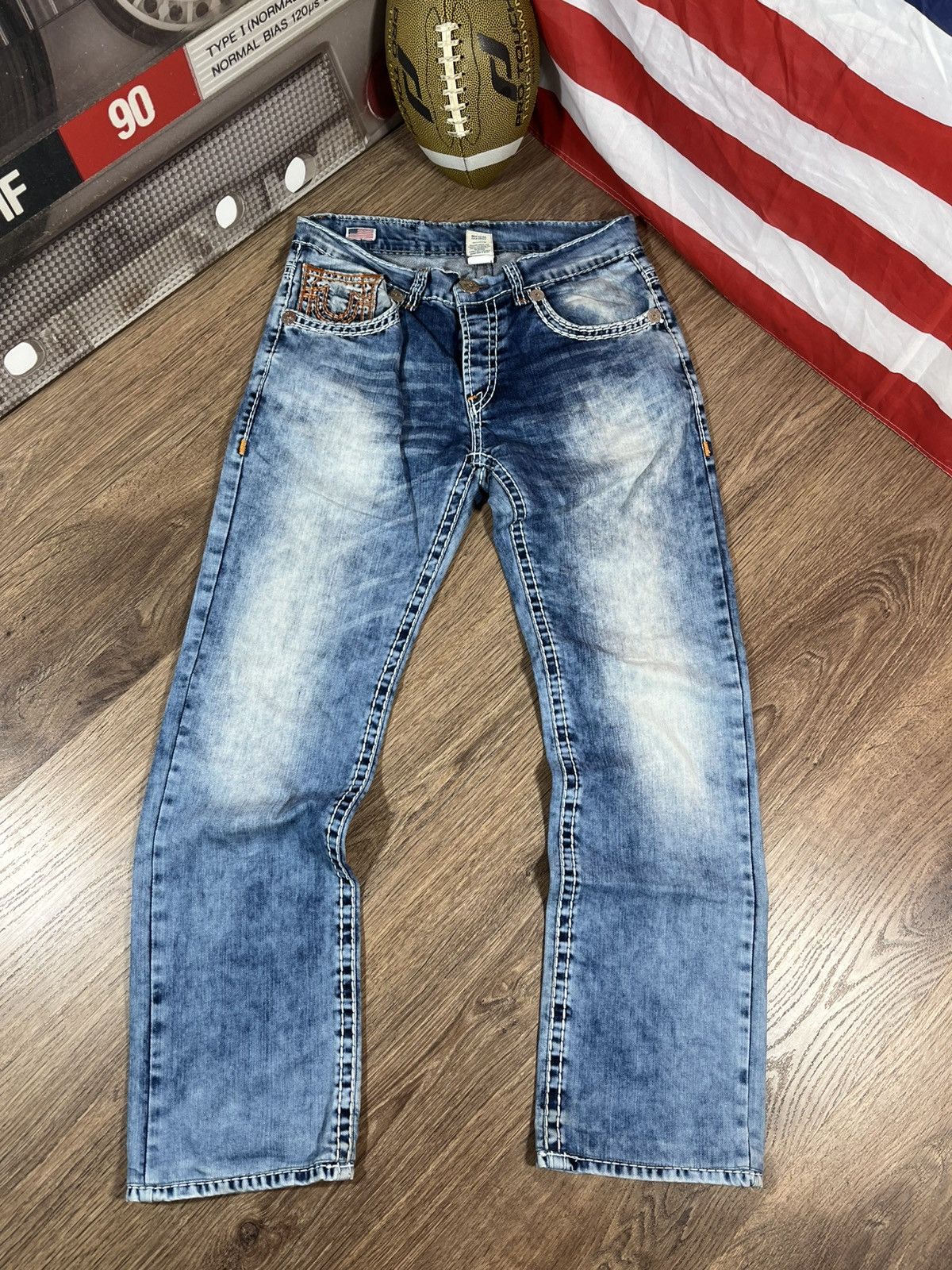 True Religion True Religion Vintage Jackson Y2K Denim Jeans Pants Size US 34 / EU 50 - 2 Thumbnail