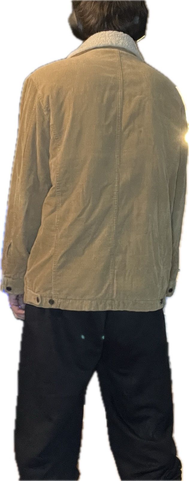 Gap Gap Corduroy Sherpa Button Jacket Tan Y2K 2000s Size US M / EU 48-50 / 2 - 8 Thumbnail