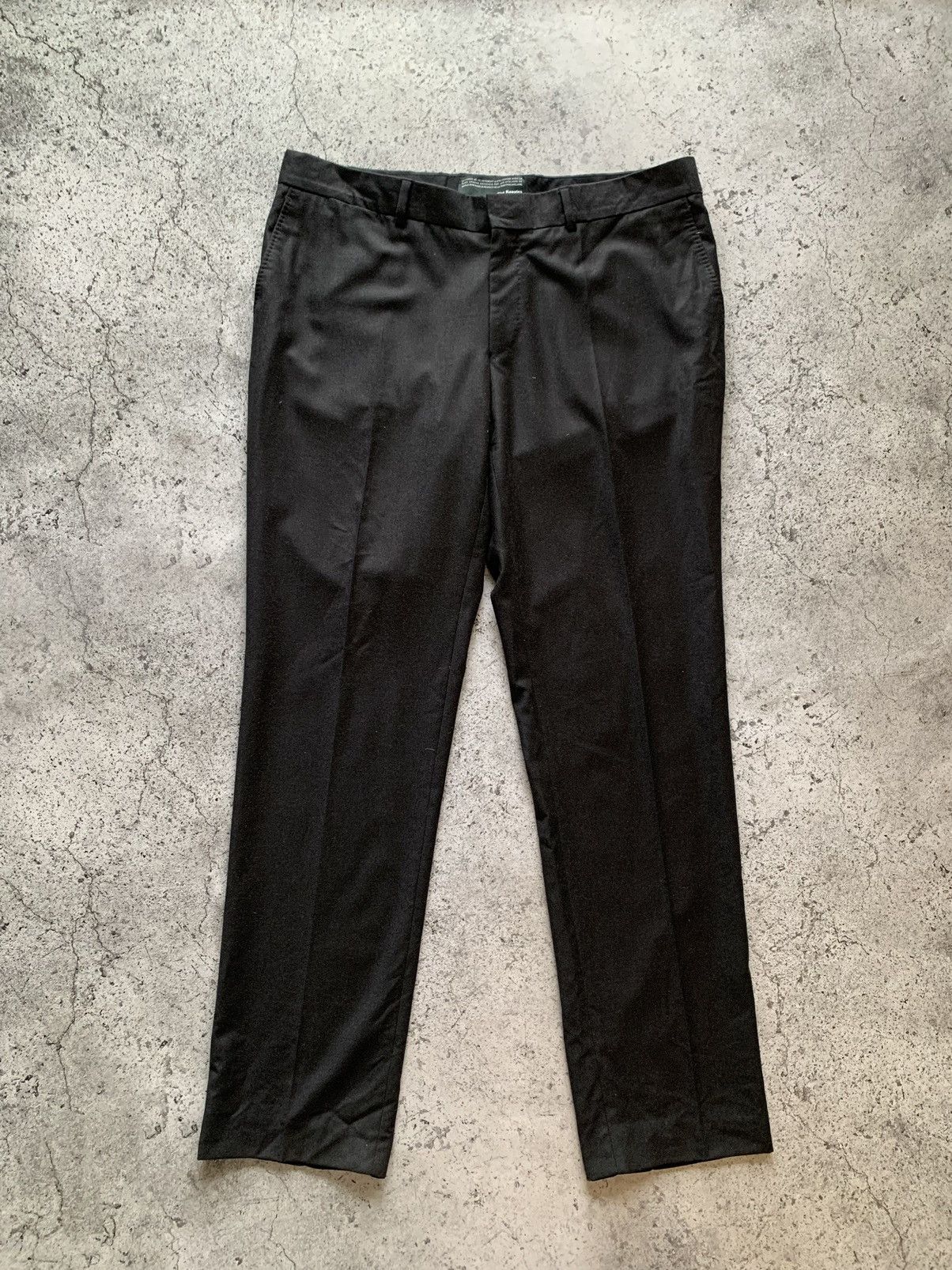 The Kooples Dark grey 100% WOOL PANTS Size US 36 / EU 52 - 3 Thumbnail